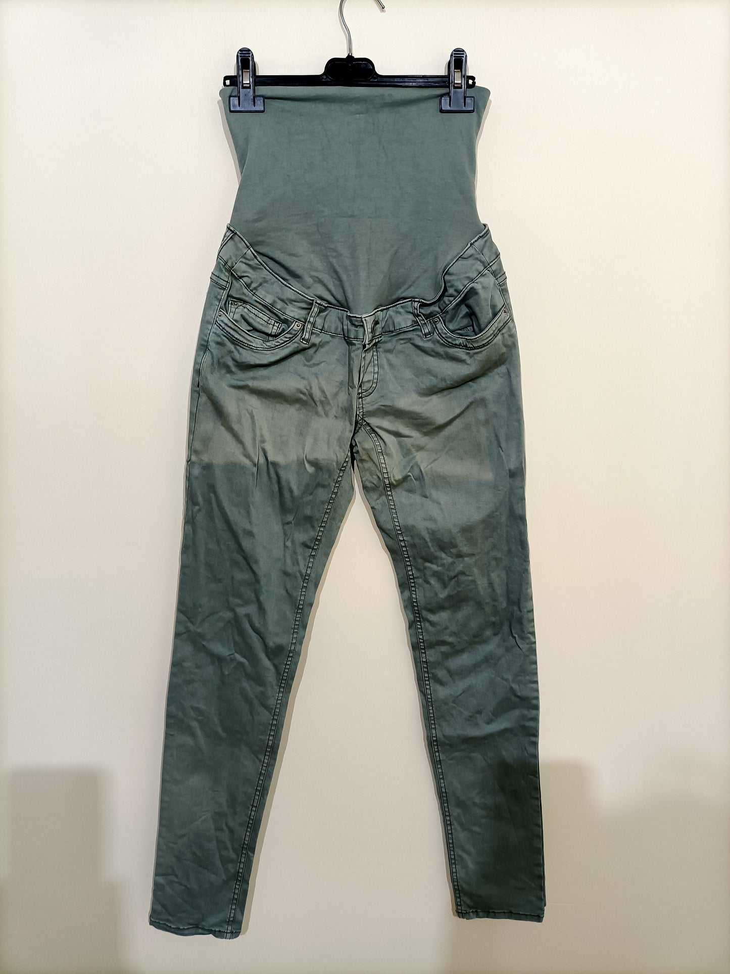 Pantalon de grossesse Ob'mum vert Taille 38