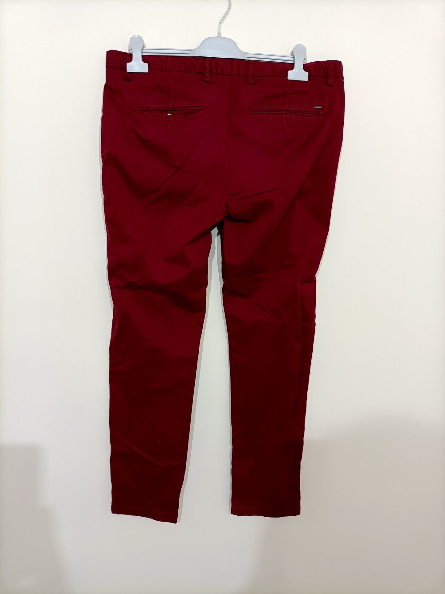 Pantalon Jules bordeaux Slim Taille 48