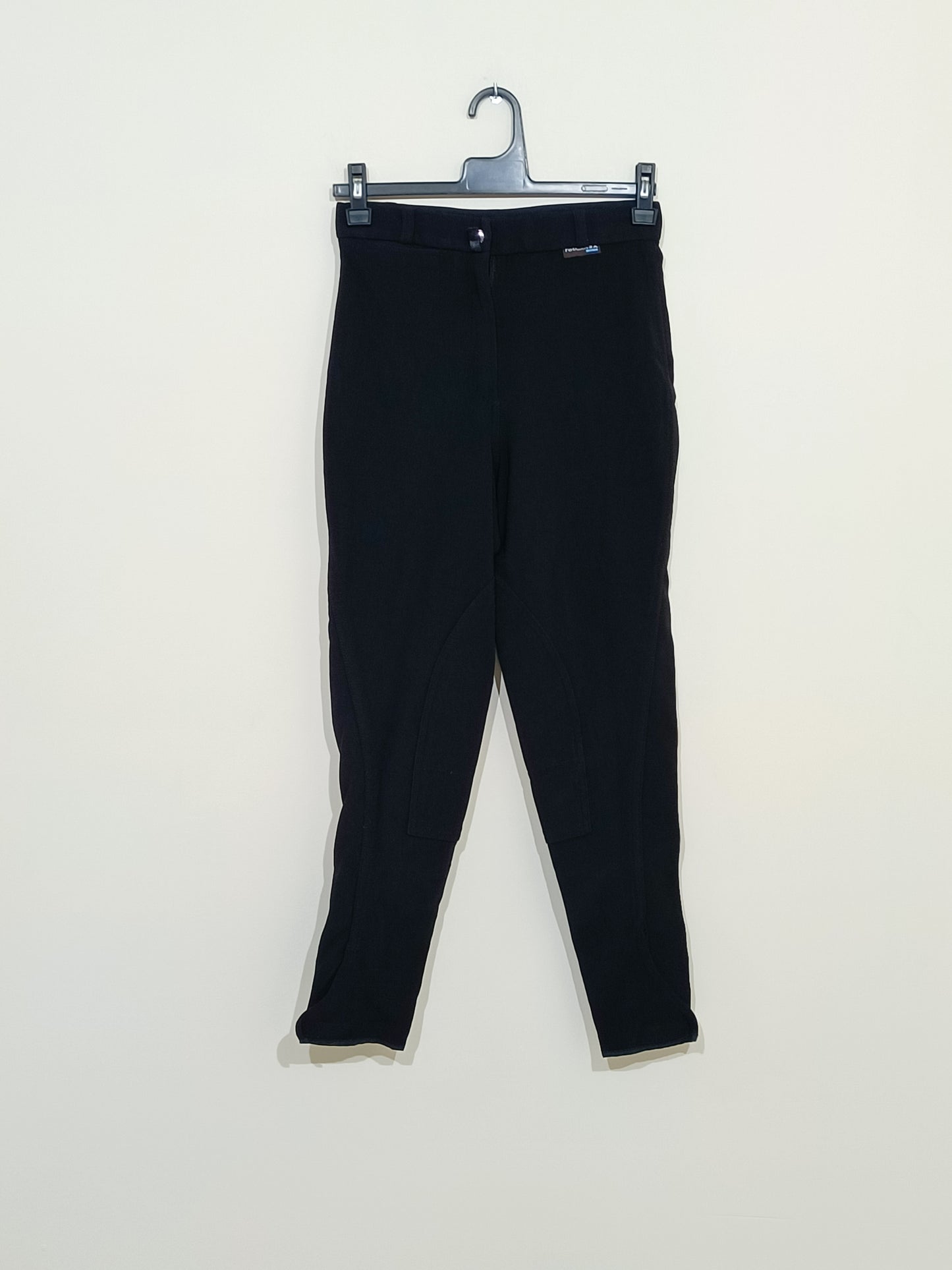 Pantalon d'équitation Fouganza noir côtelé Taille 38