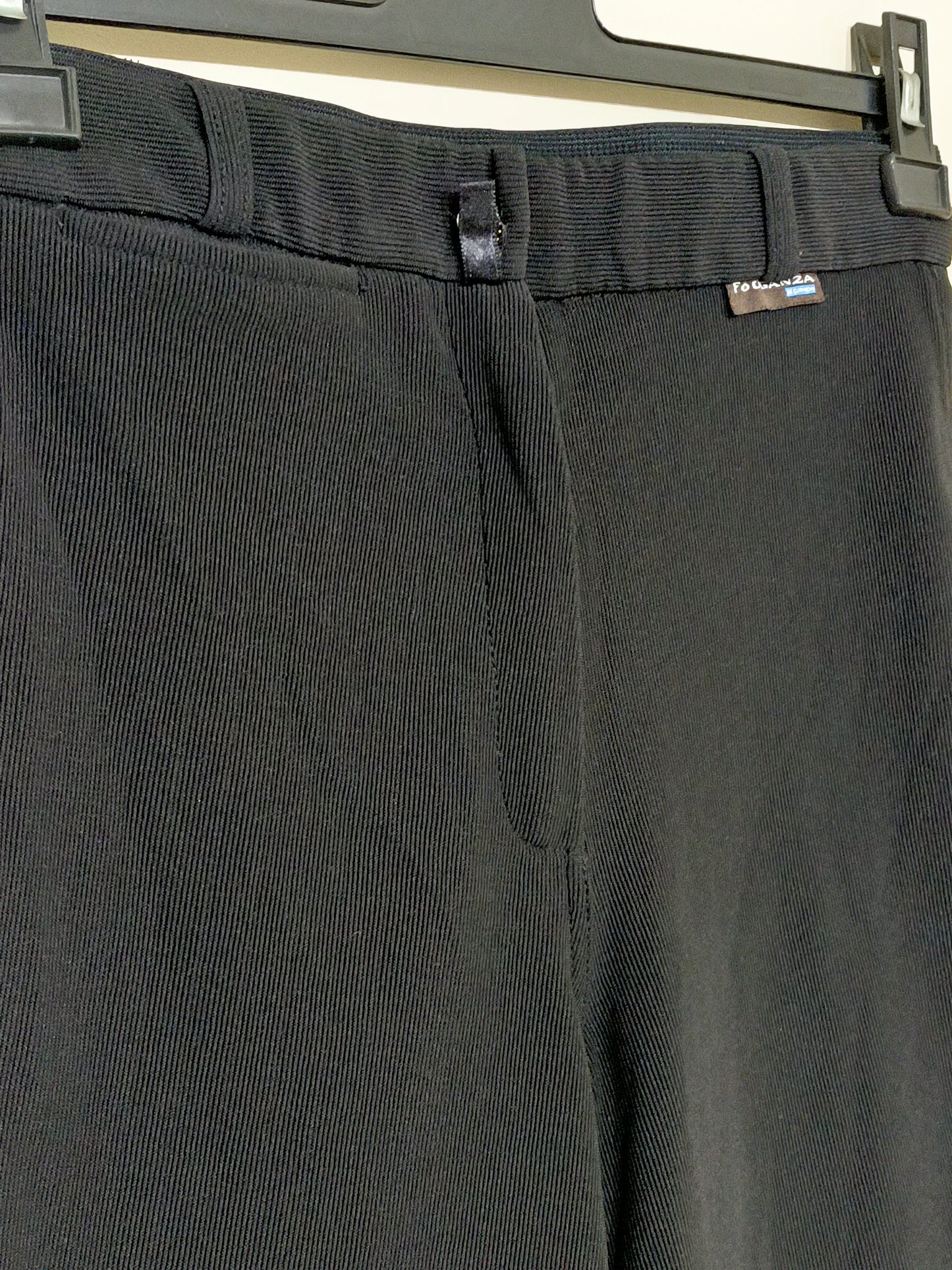 Pantalon d'équitation Fouganza noir côtelé Taille 38
