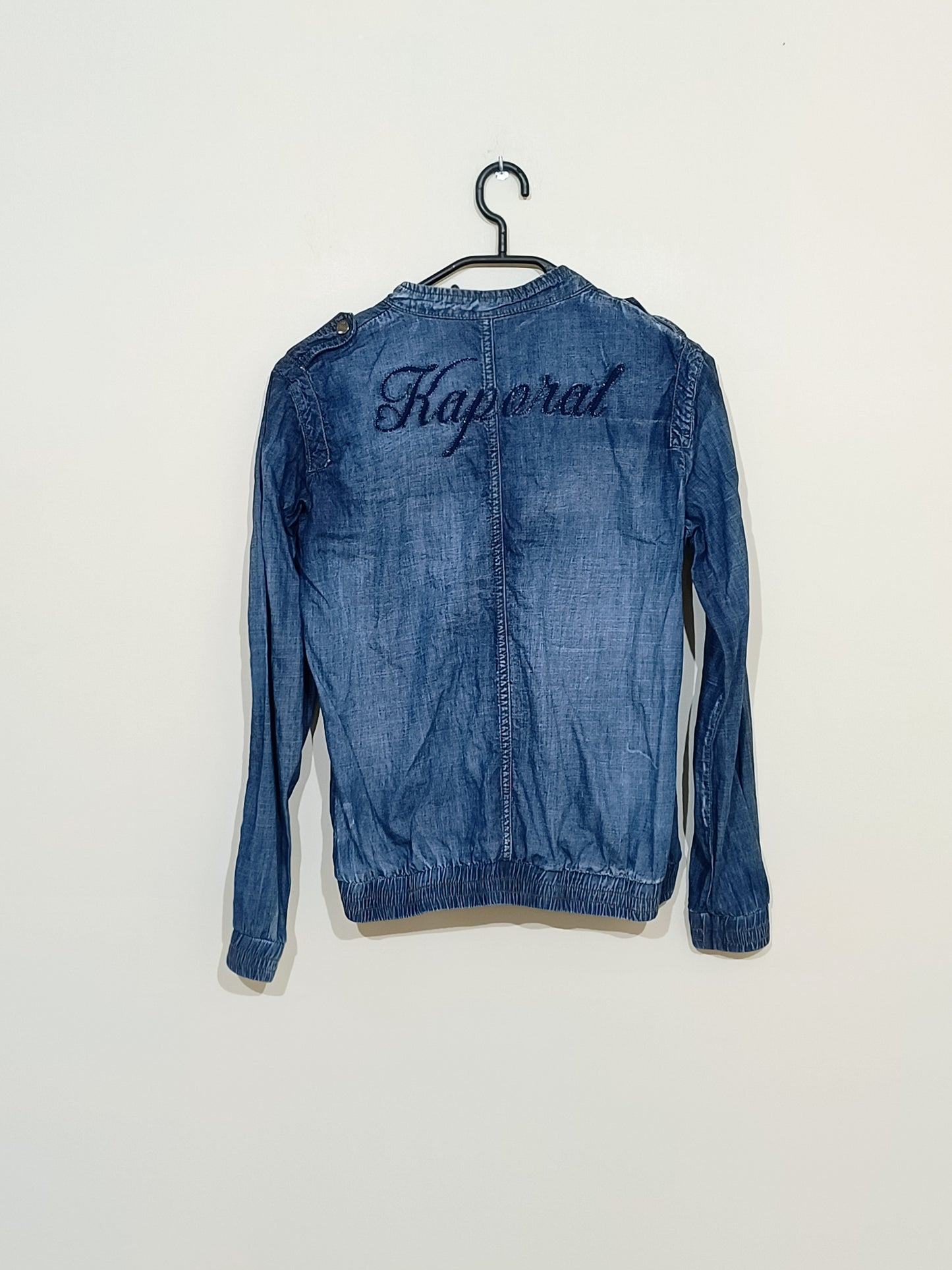 Veste fine en jeans Kaporal bleue Taille 16 Ans