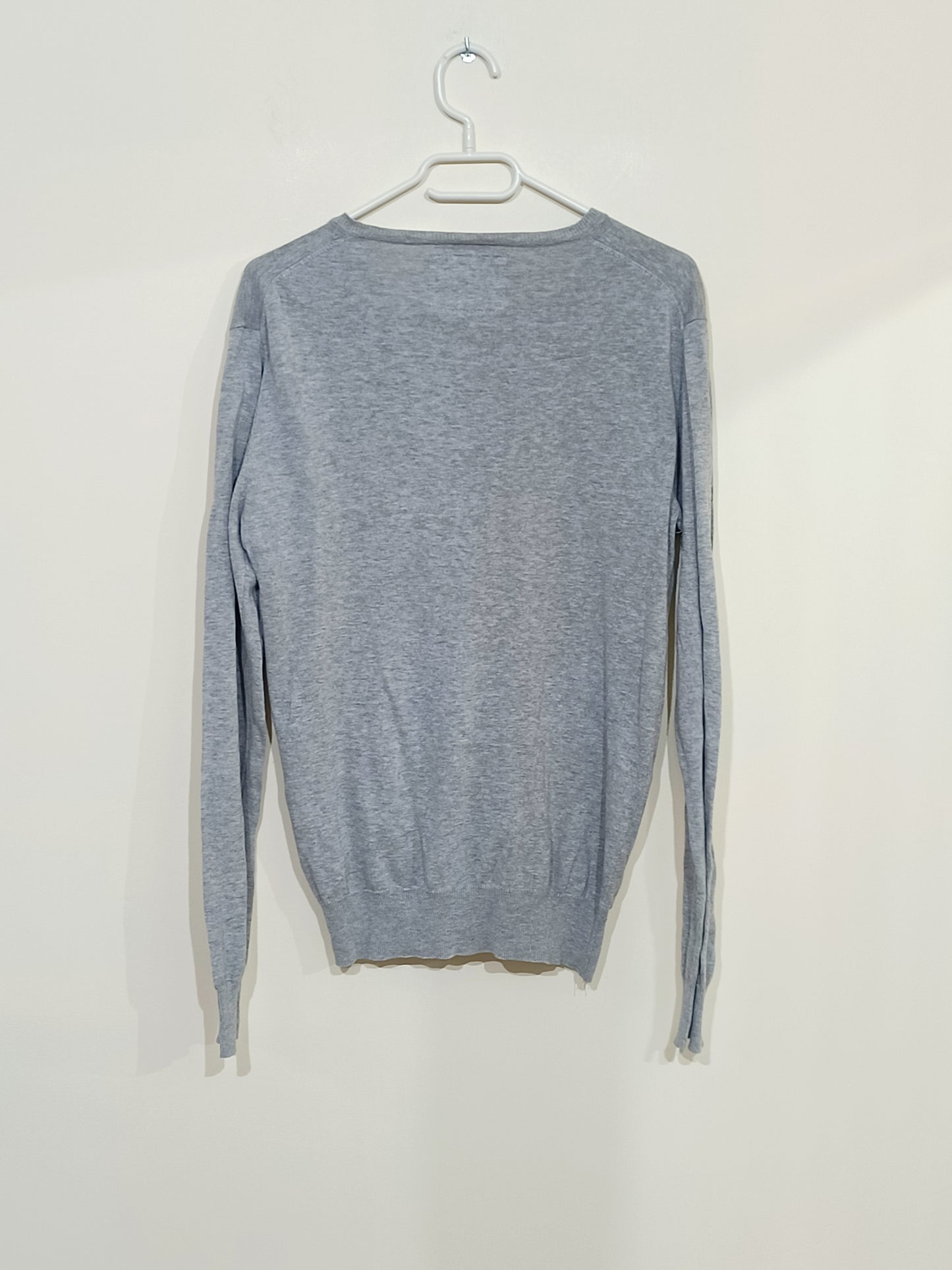 Pull gris col V Devred 1902 Taille M