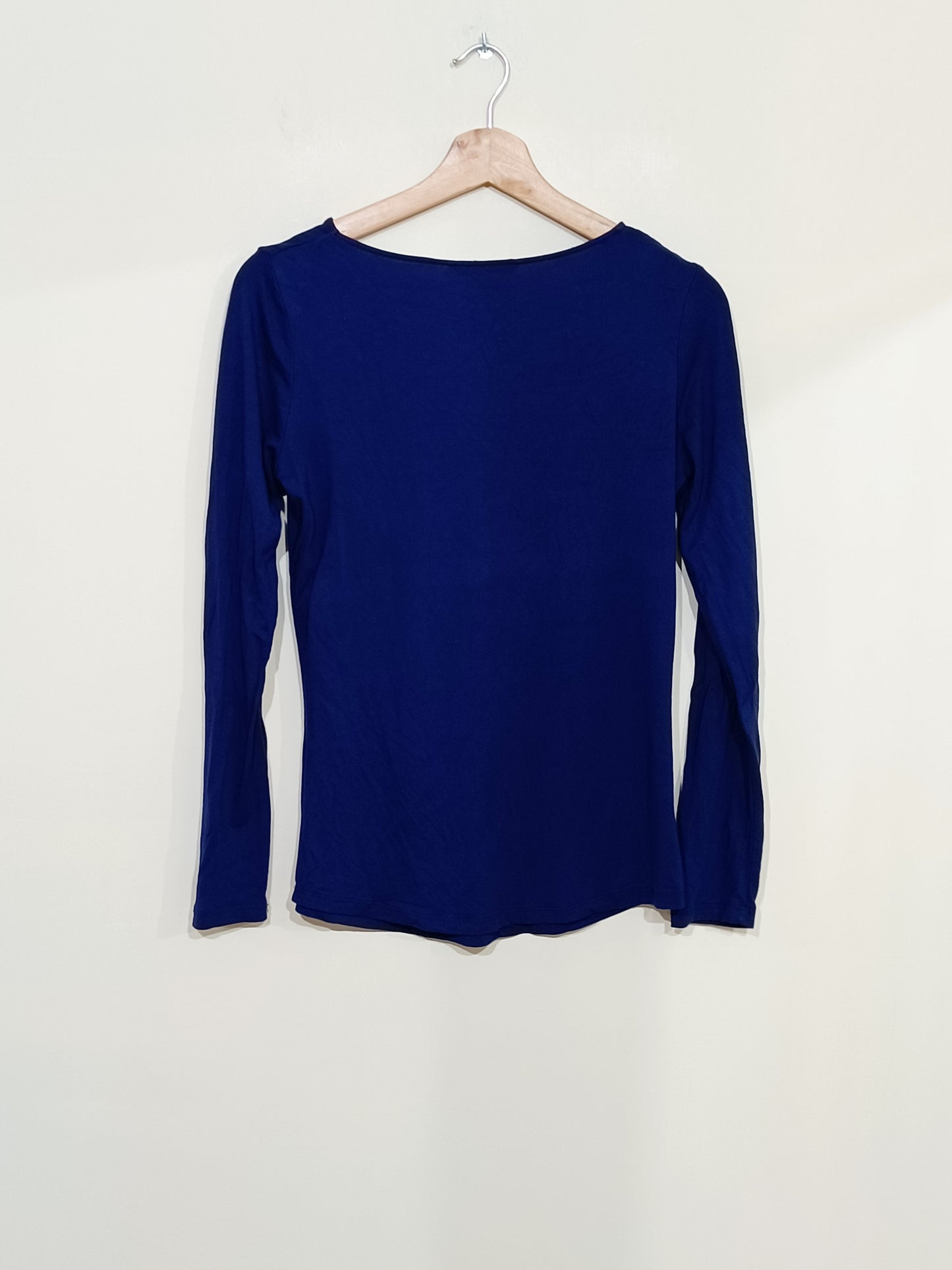 T-shirt manches longues Camaïeu bleu roi Taille S