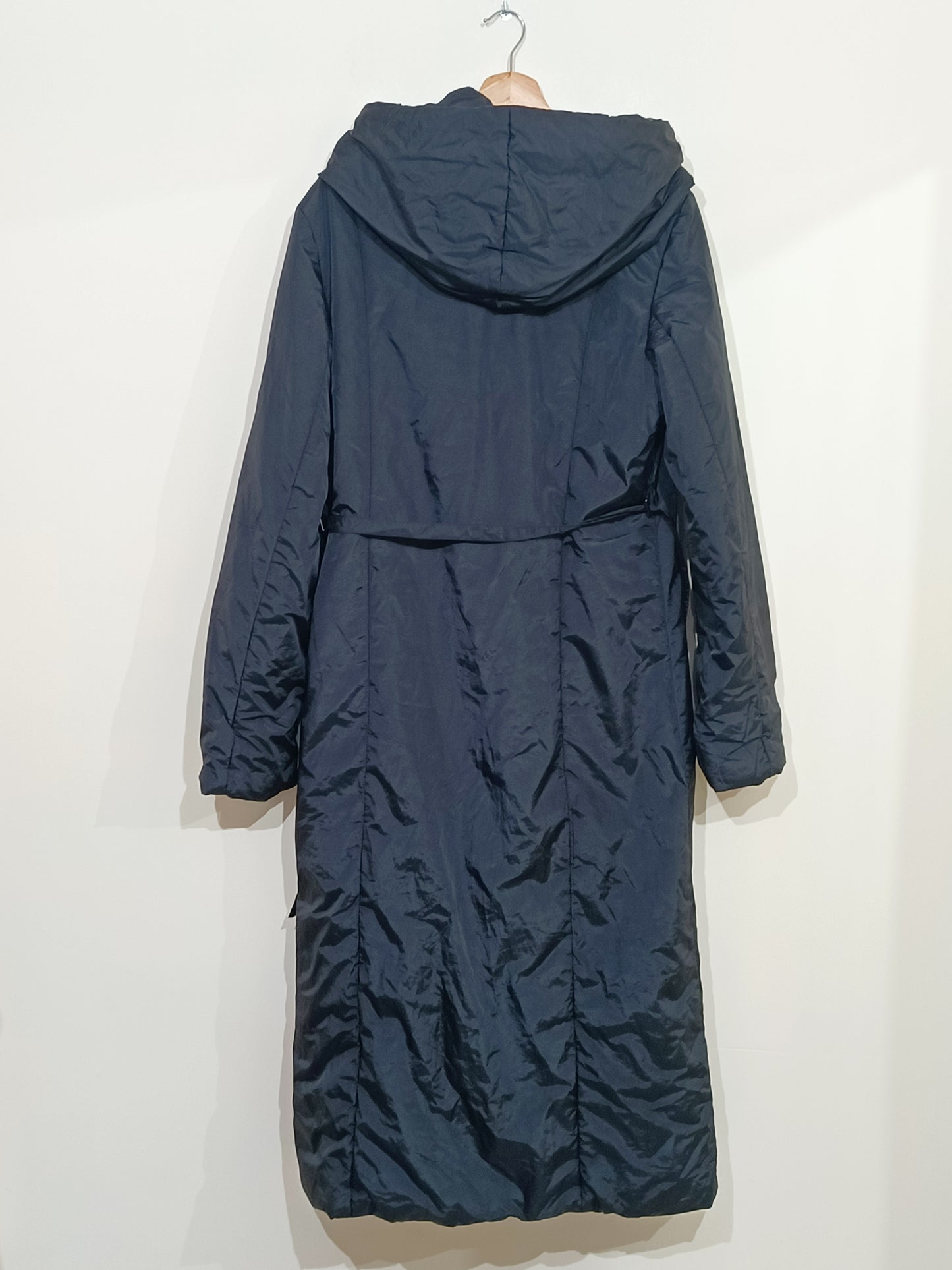 Doudoune longue Oxford Street noire avec capuche Taille L