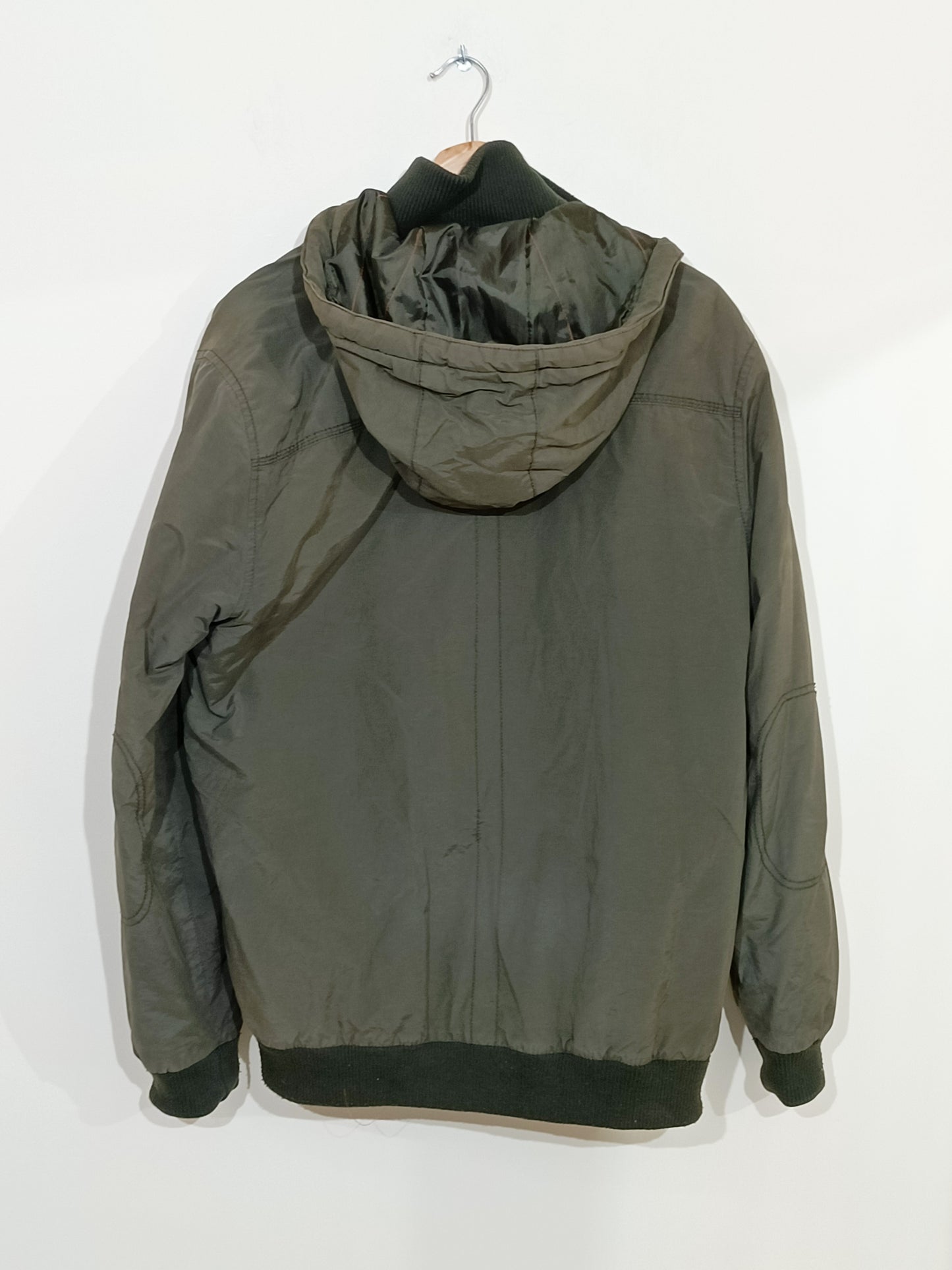 Manteau OWK kaki avec capuche Taille L