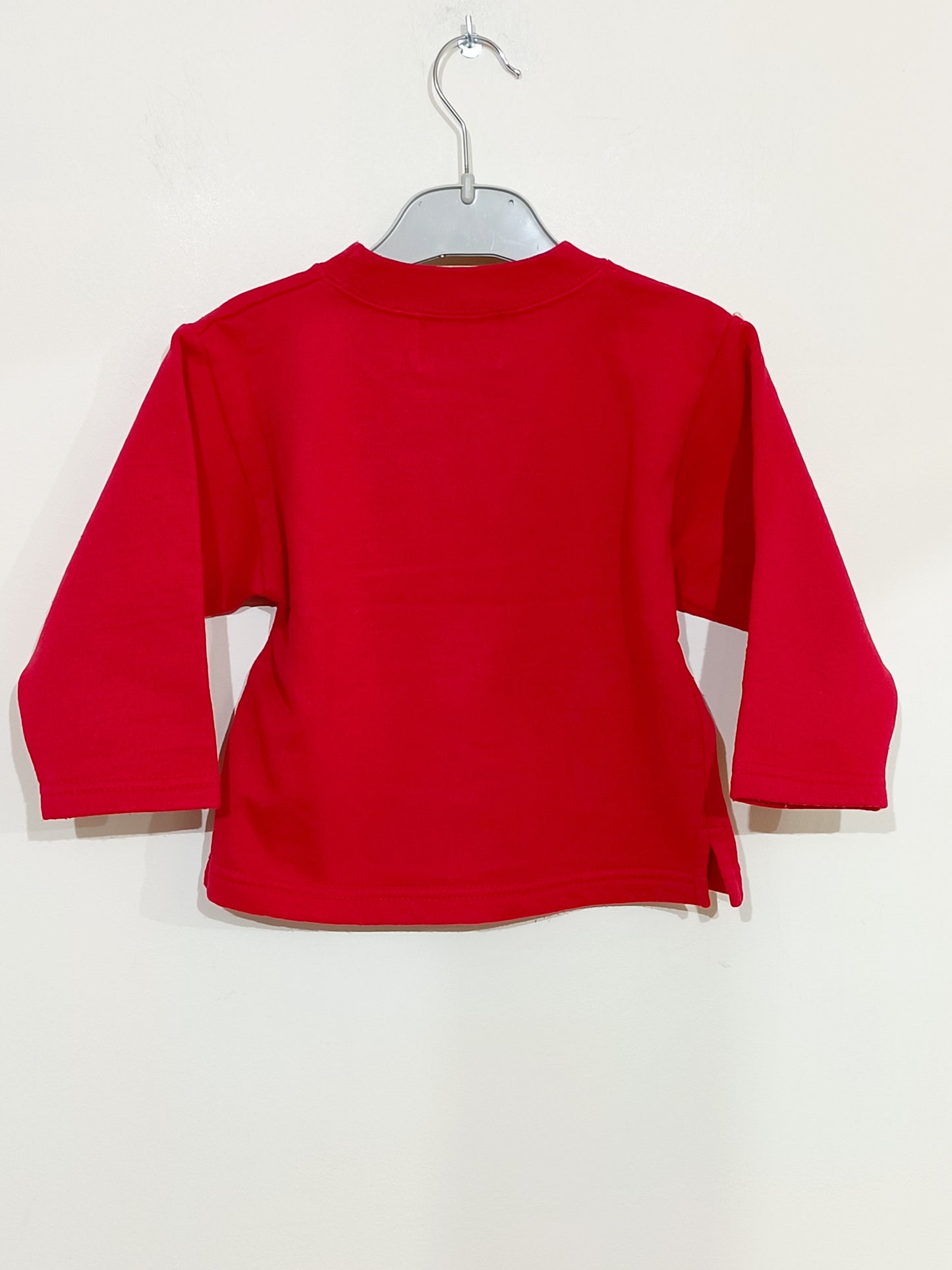 Sweat A.S.C rouge avec impression Taille 3 Ans