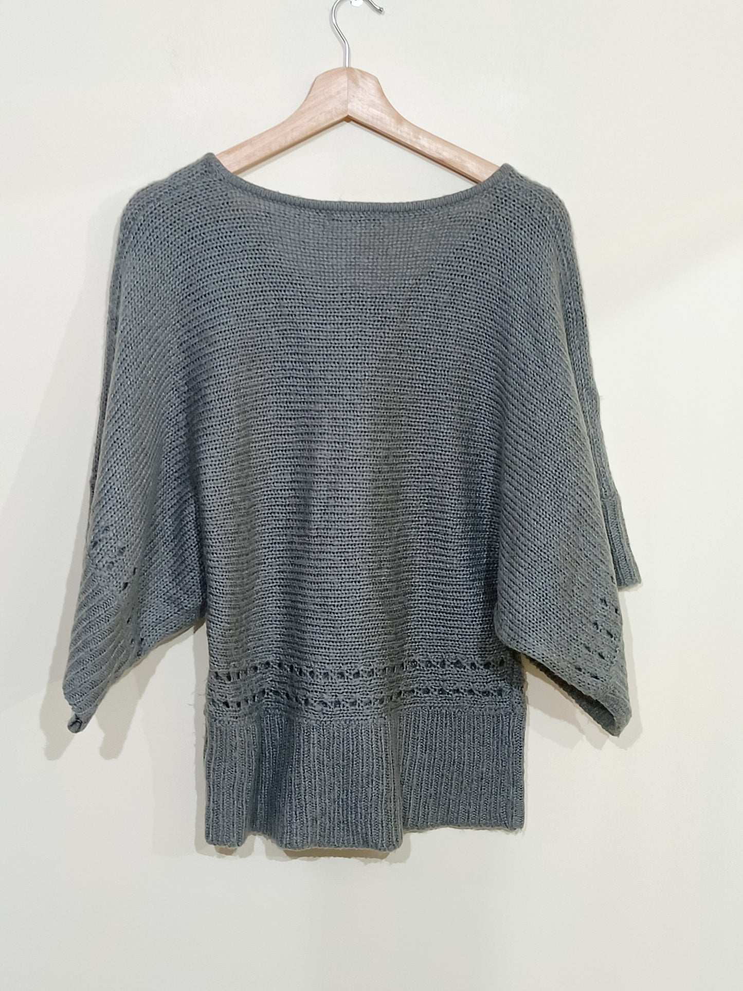 Pull manches chauve-souris Mim gris Taille M
