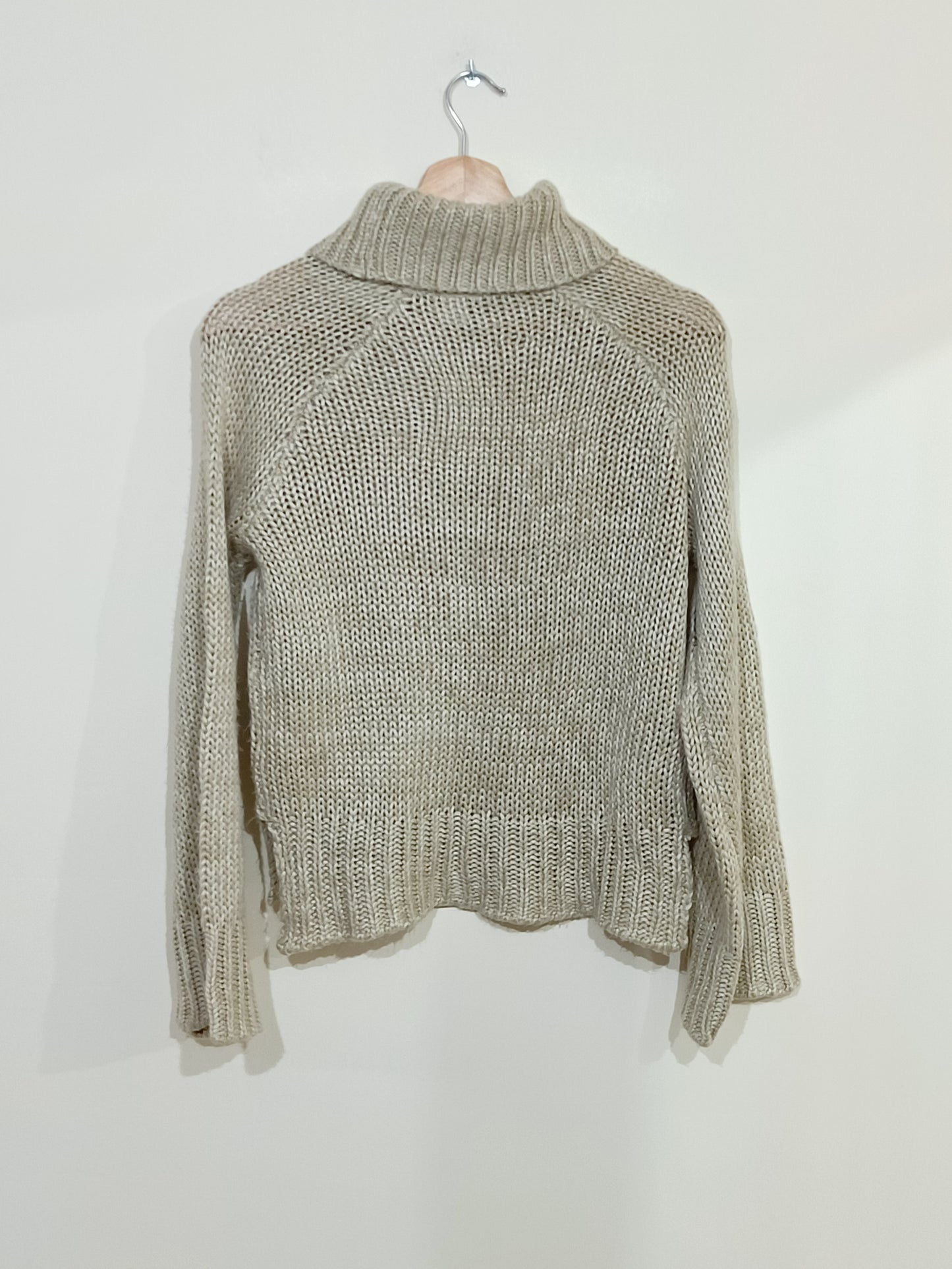 Pull grosses mailles Divided beige Taille XS