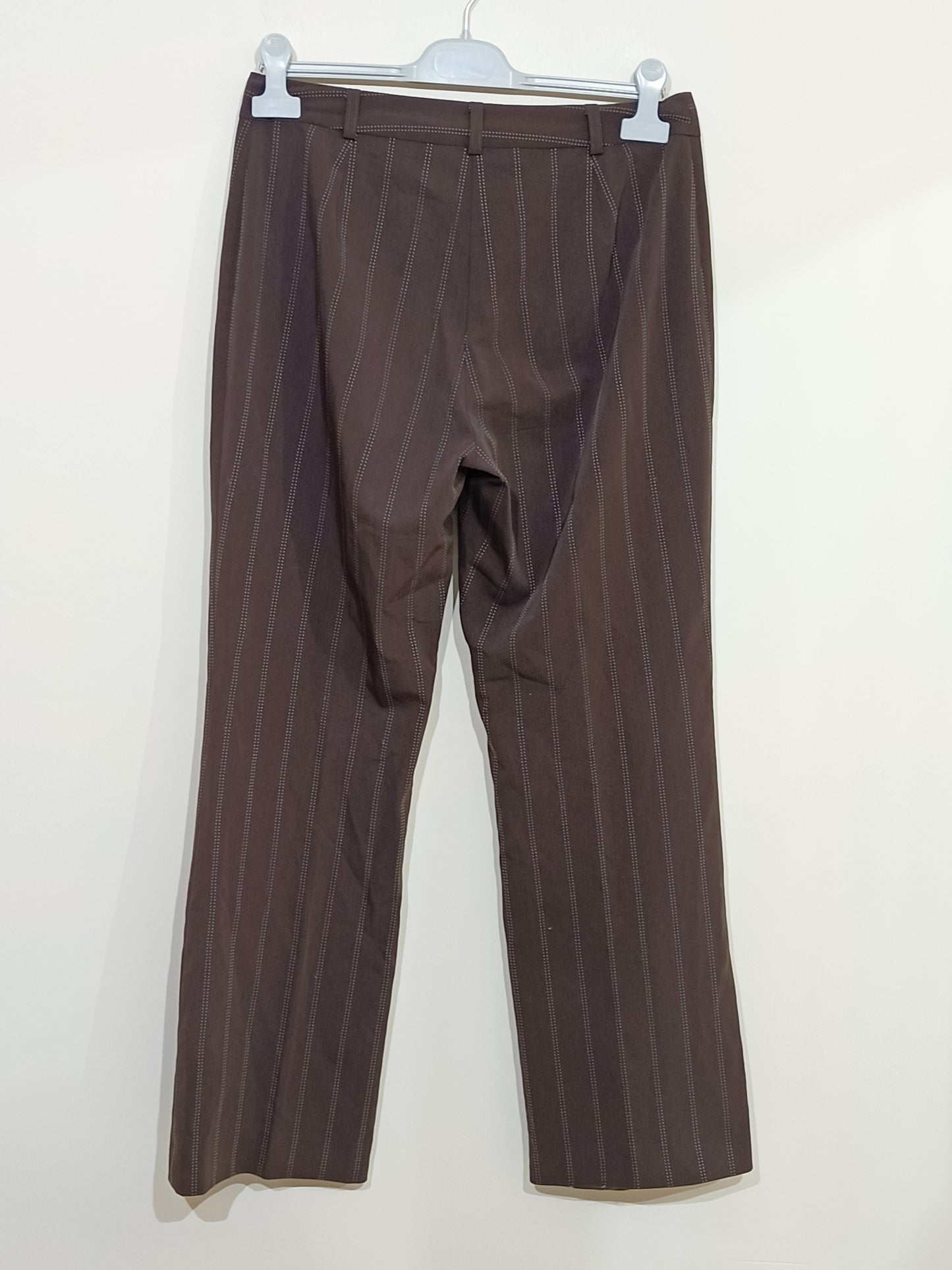 Pantalon Camaïeu marron rayé Taille 40
