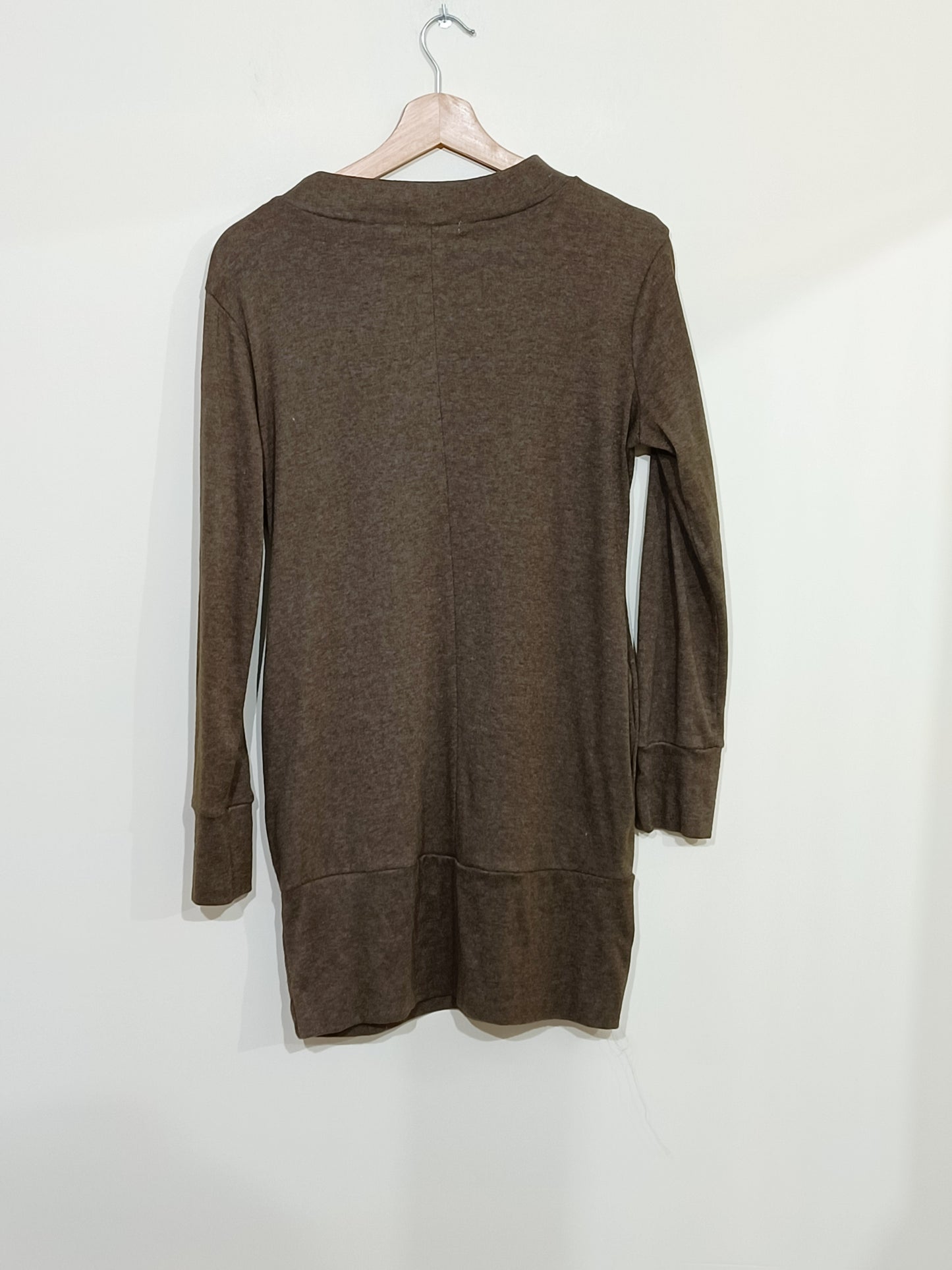 Robe pull Man Xi Shang marron Taille L