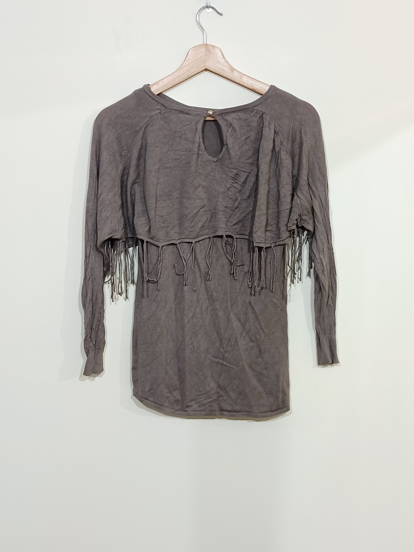 Pull fantaisie C.M.P55 taupe Taille S