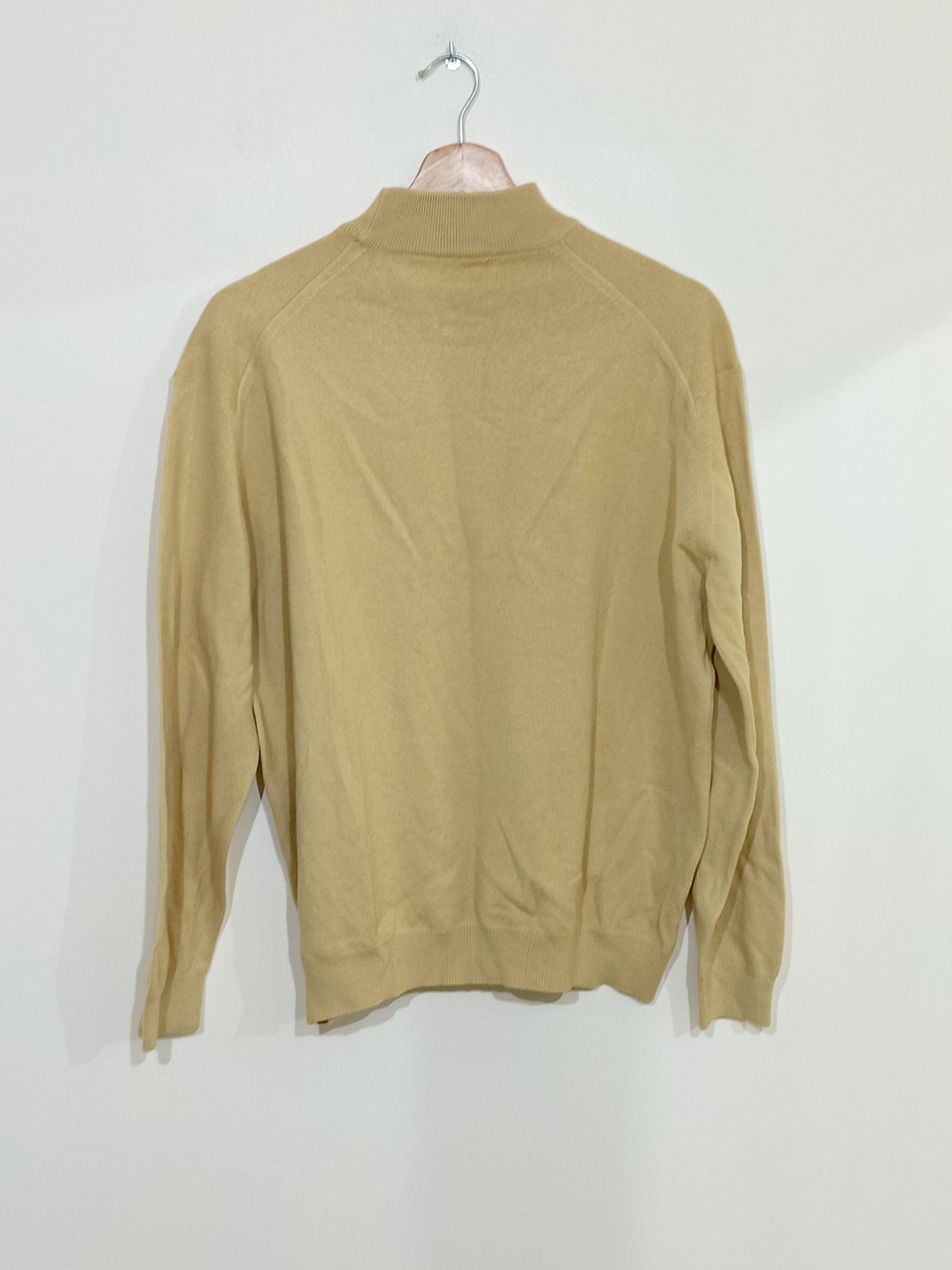 Pull col montant ocre Taille XL