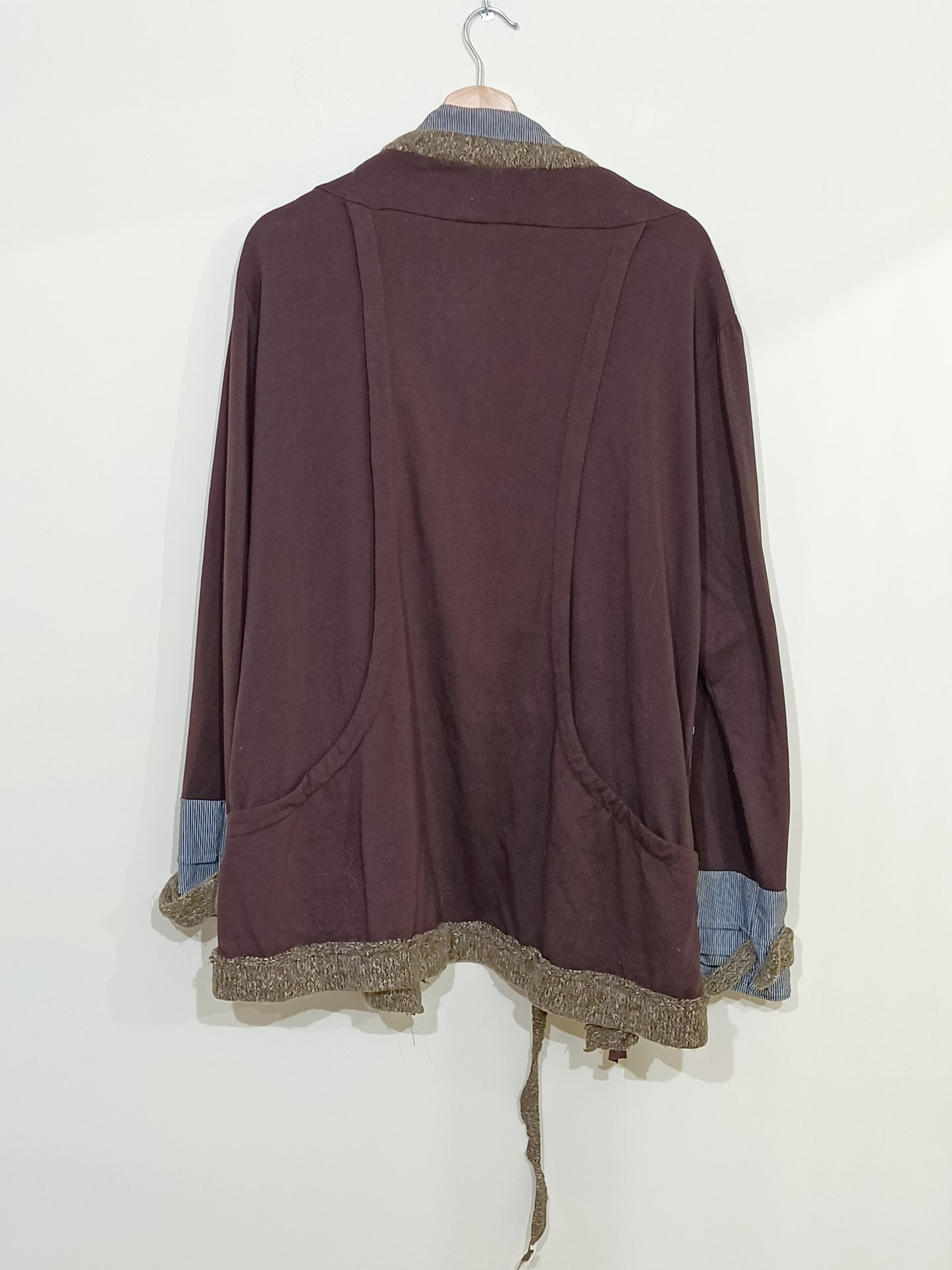 Gilet fantaisie Bel Woman marron Taille XL