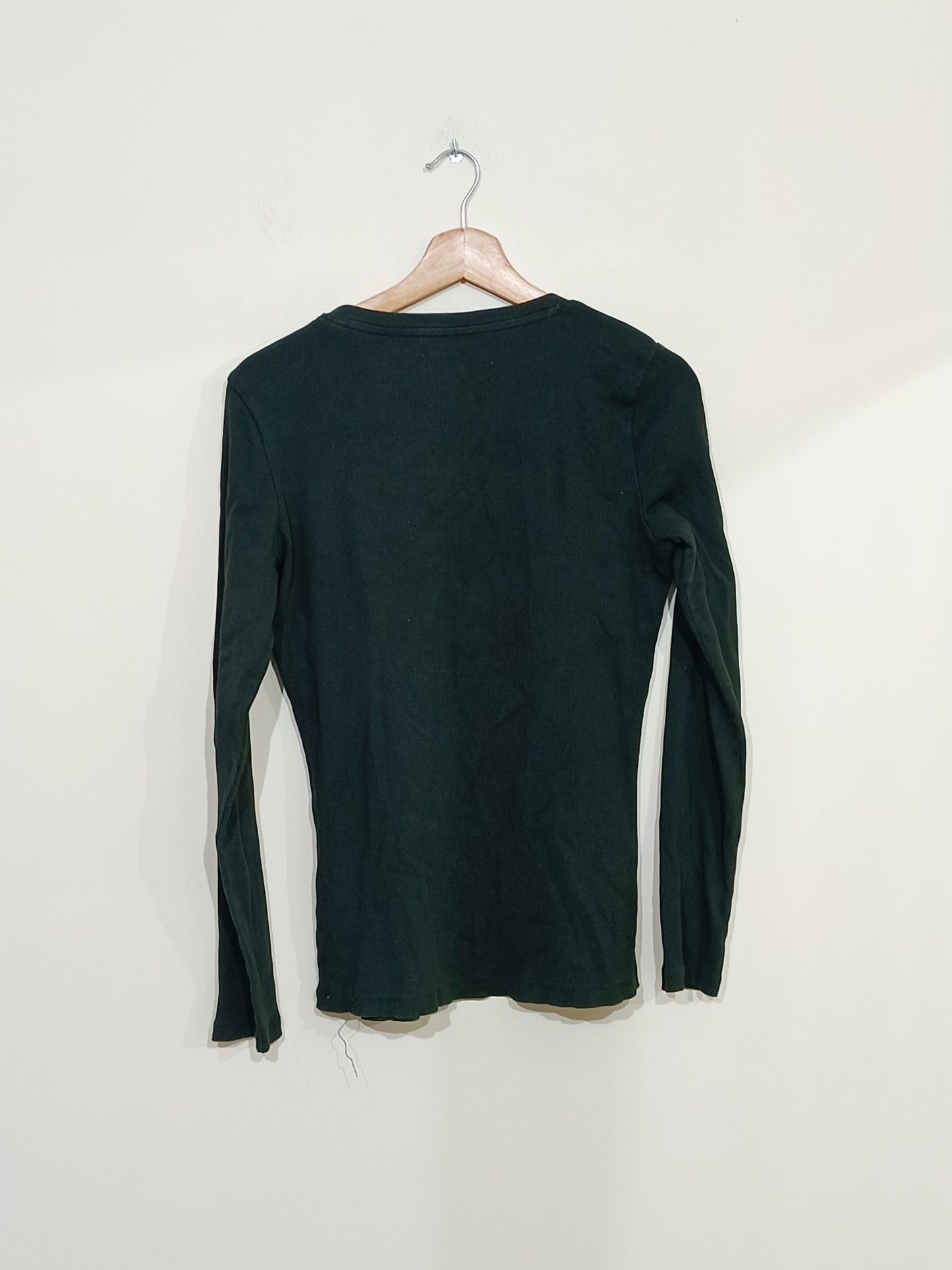 T-shirt manches longues Esmara vert foncé Taille L