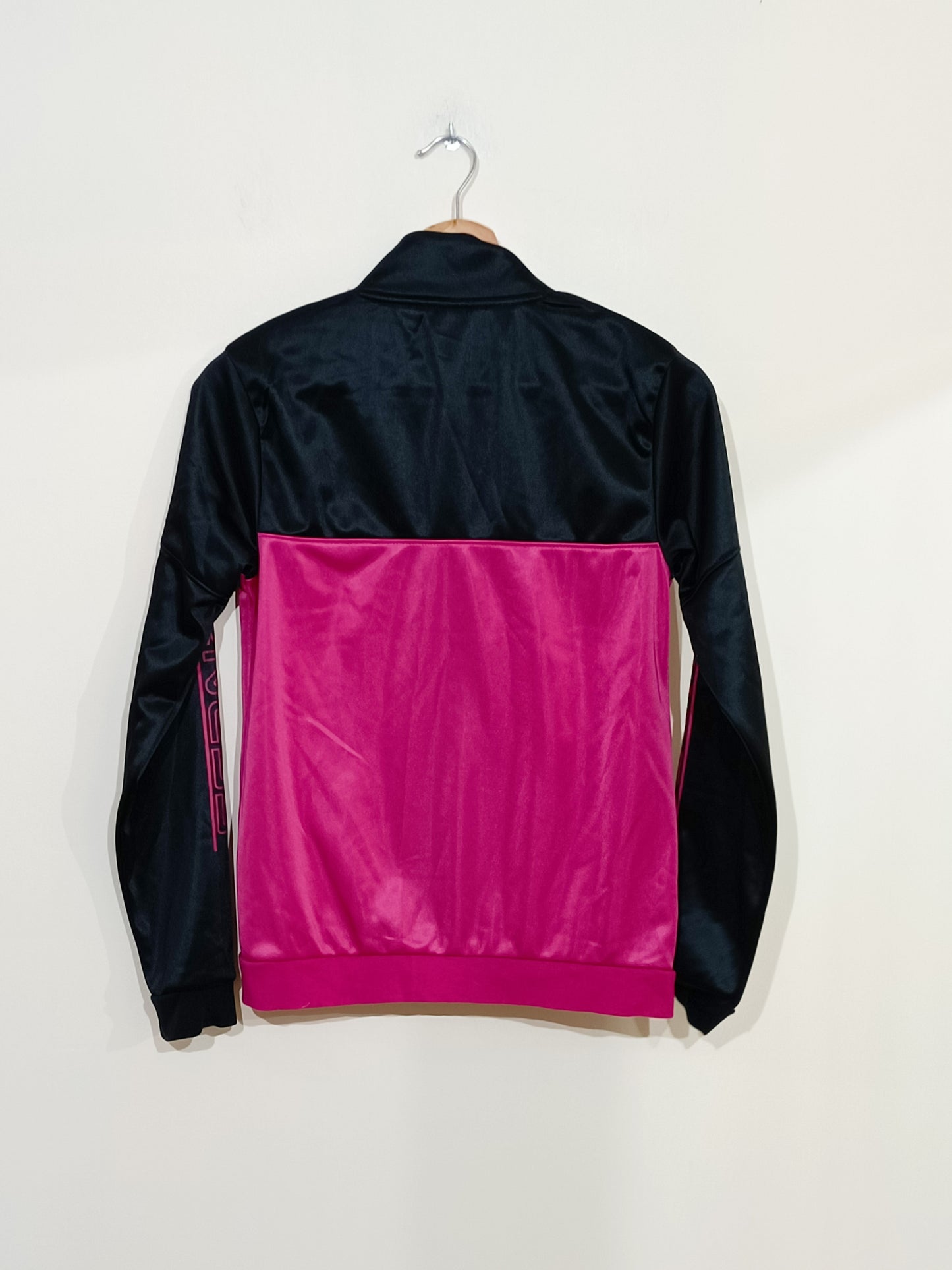 Veste zippée Airness rose et noire Taille 14 Ans