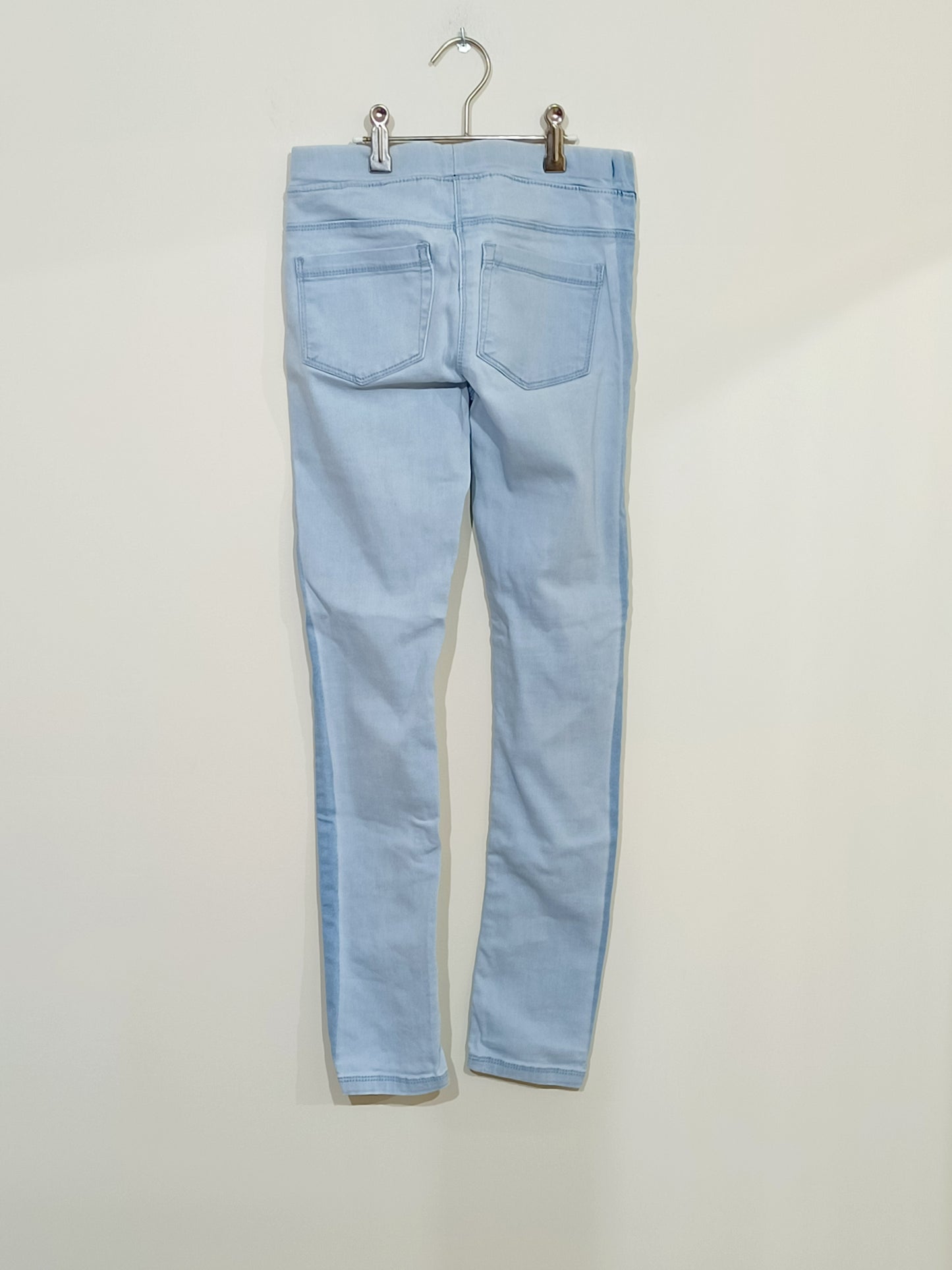 Jegging Tape à l'Œil bleu clair Taille 12 Ans