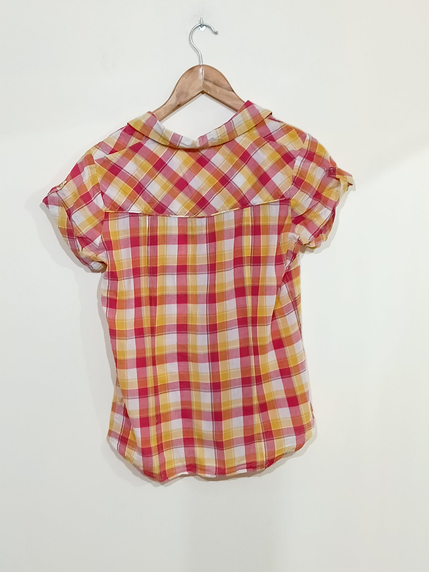 Chemise manches courtes Cache-Cache à carreaux Taille 38