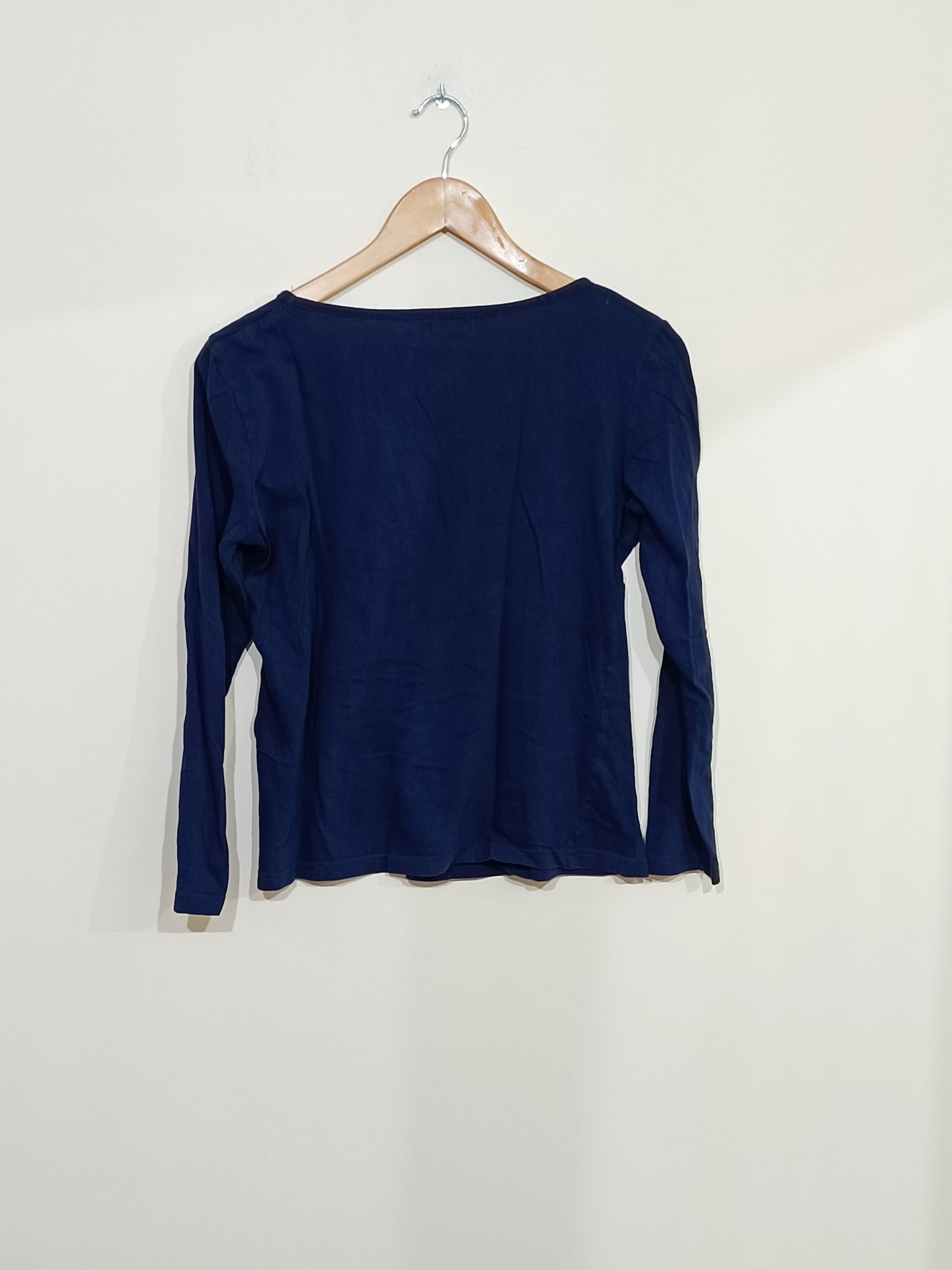 T-shirt manches longues Tissaia bleu marine Taille 42/44