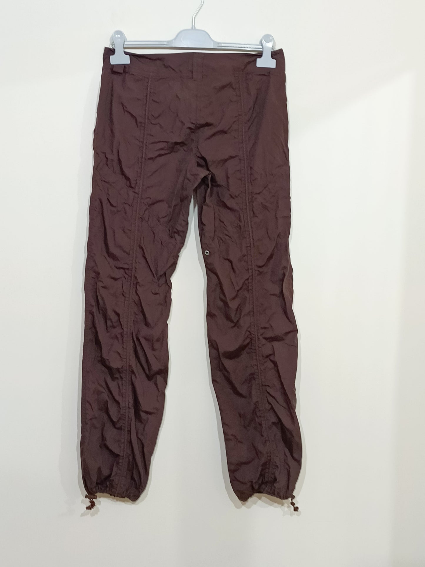 Pantalon Top Studio marron avec fleurs brodées Taille 38