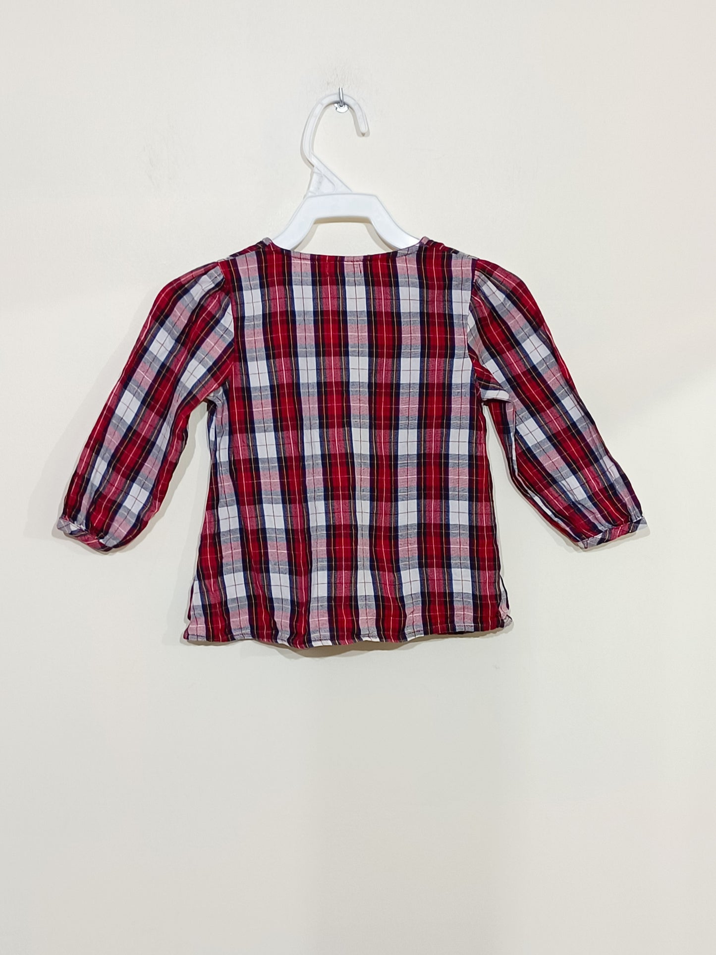 Tunique Bout'chou à carreaux Taille 24 Mois