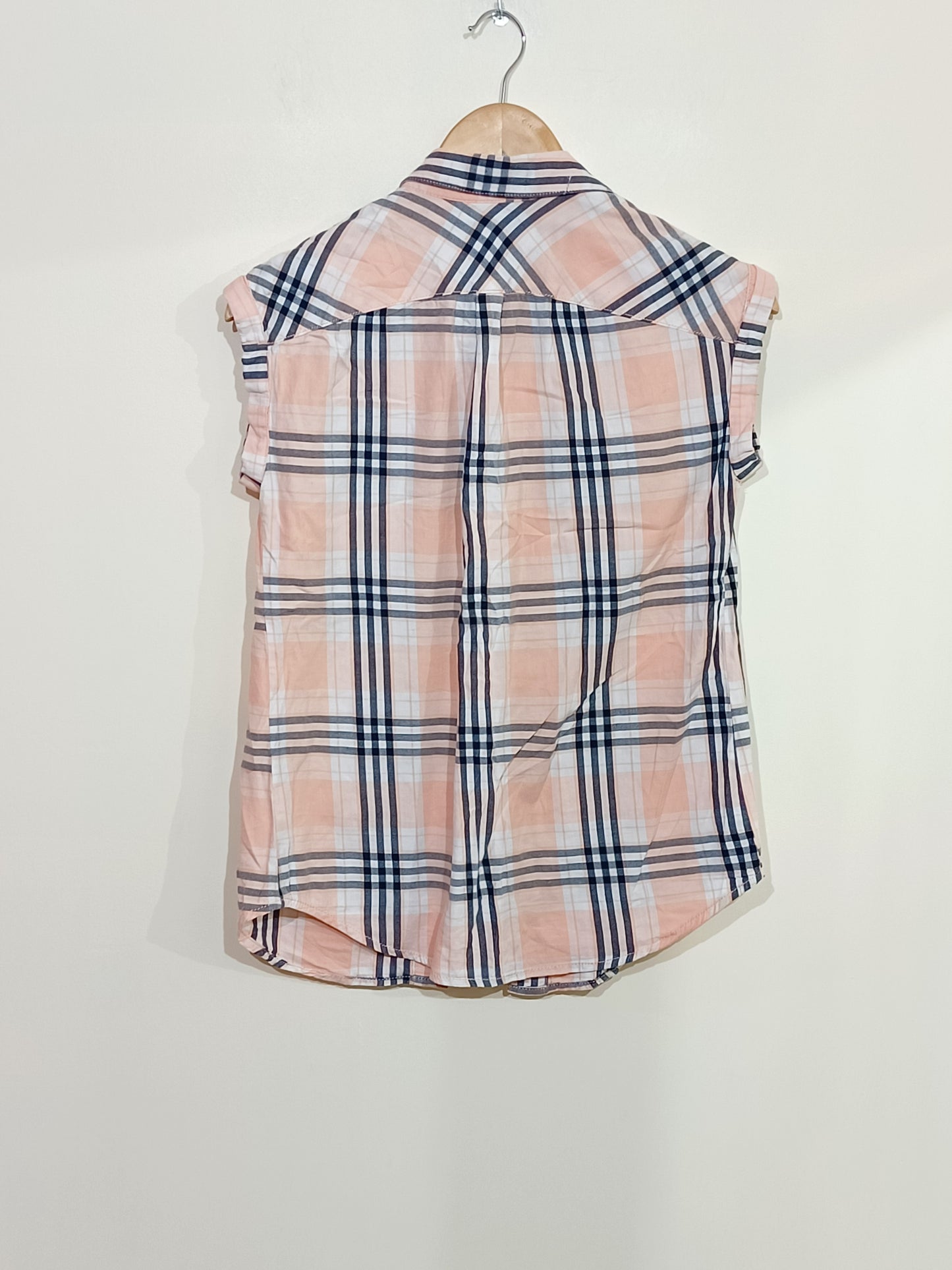 Chemise sans manche Kiabi à carreaux Taille S