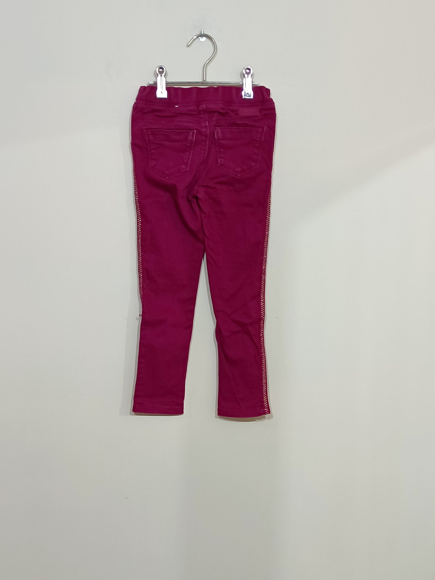 Tregging Okaïdi bordeaux avec liseré doré Taille 5 Ans