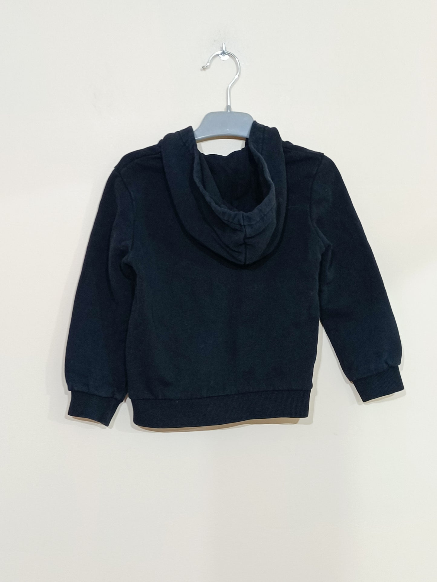 Gilet zippé à capuche Kiabi noir Taille 4 Ans