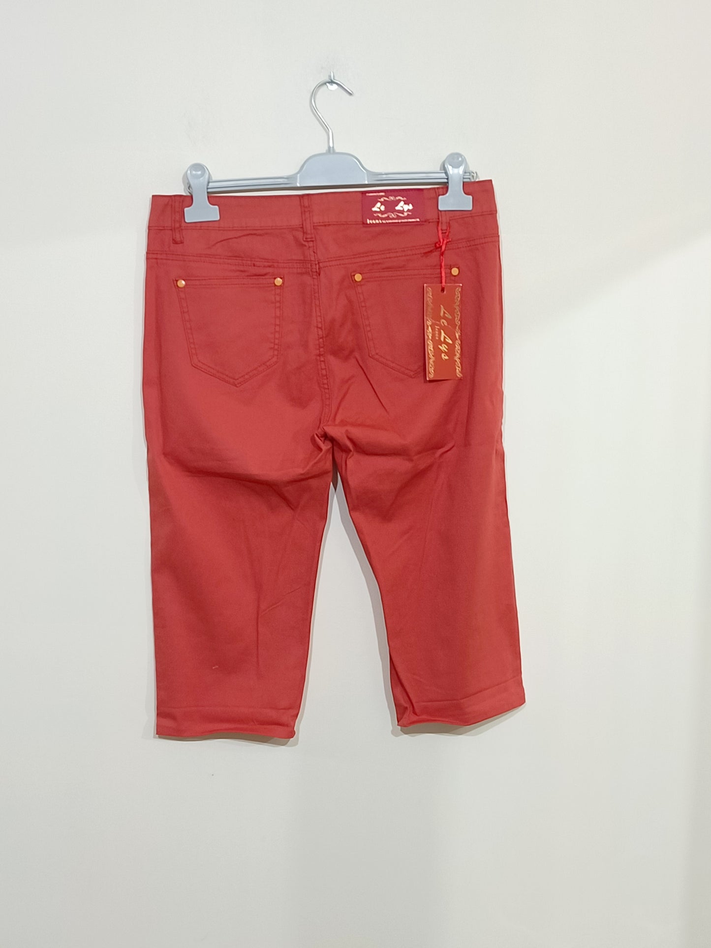 Pantacourt Le Lys Jeans orange Taille 44