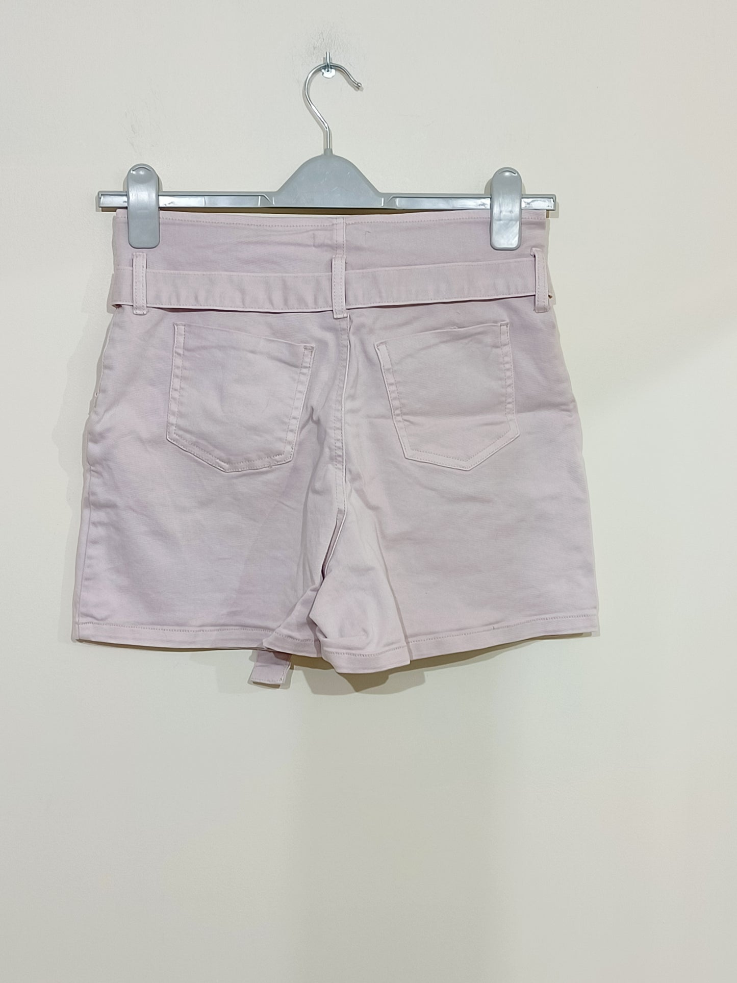 Short taille haute Cache-Cache rose clair avec ceinture Taille 38