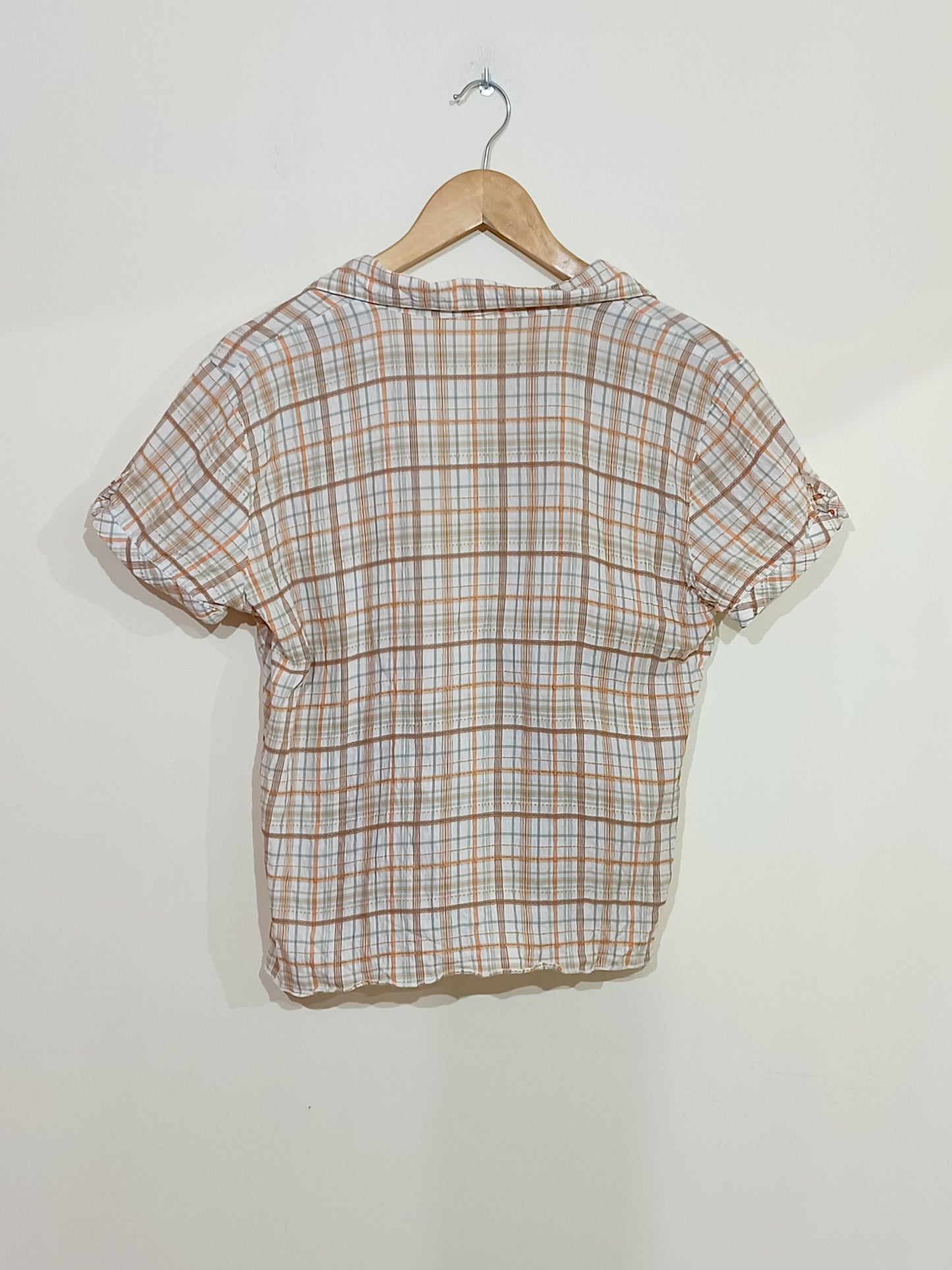 Chemise manches courtes à carreaux Taille L