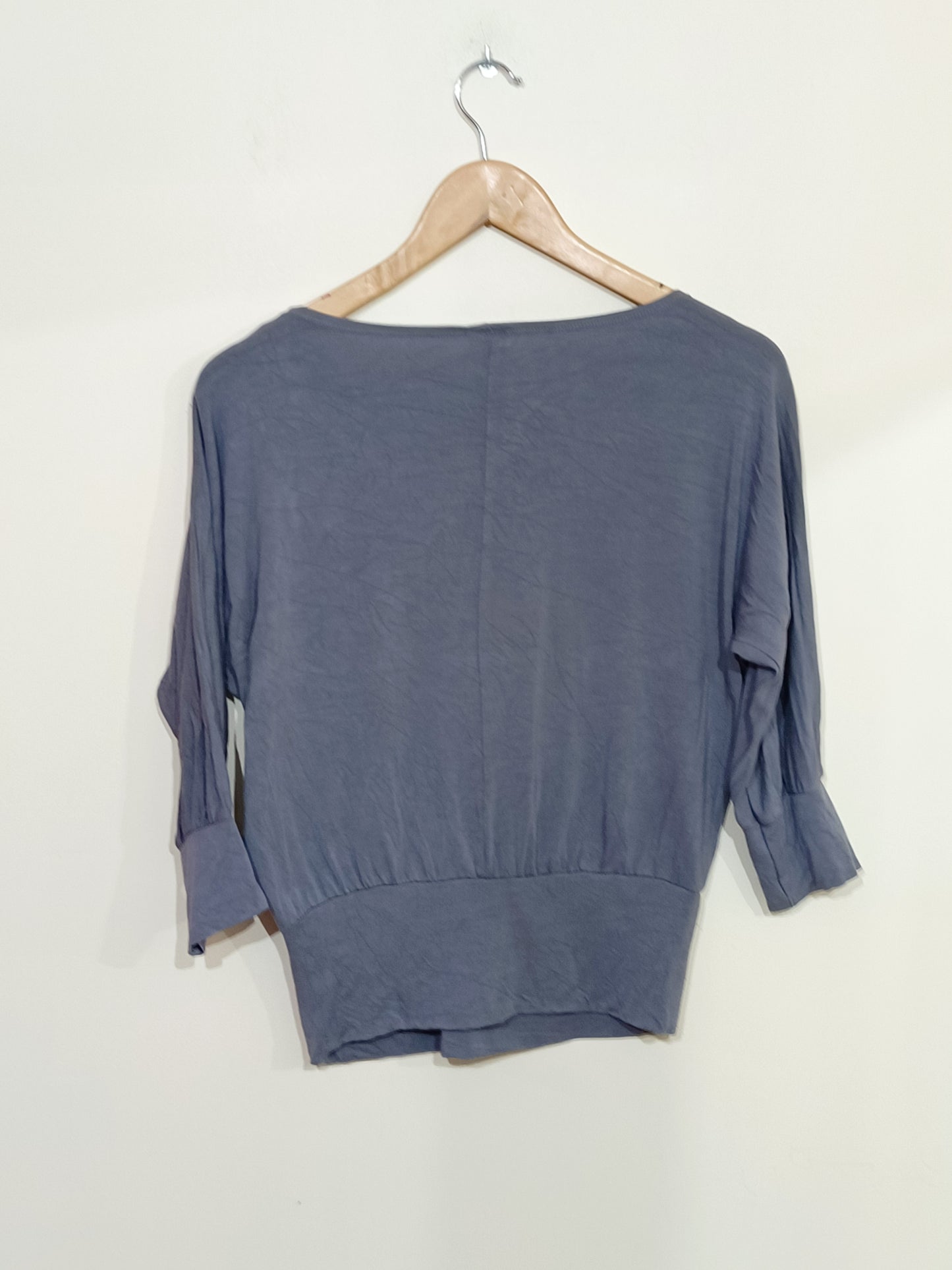 T-shirt manches 3/4 Camaïeu gris Taille M