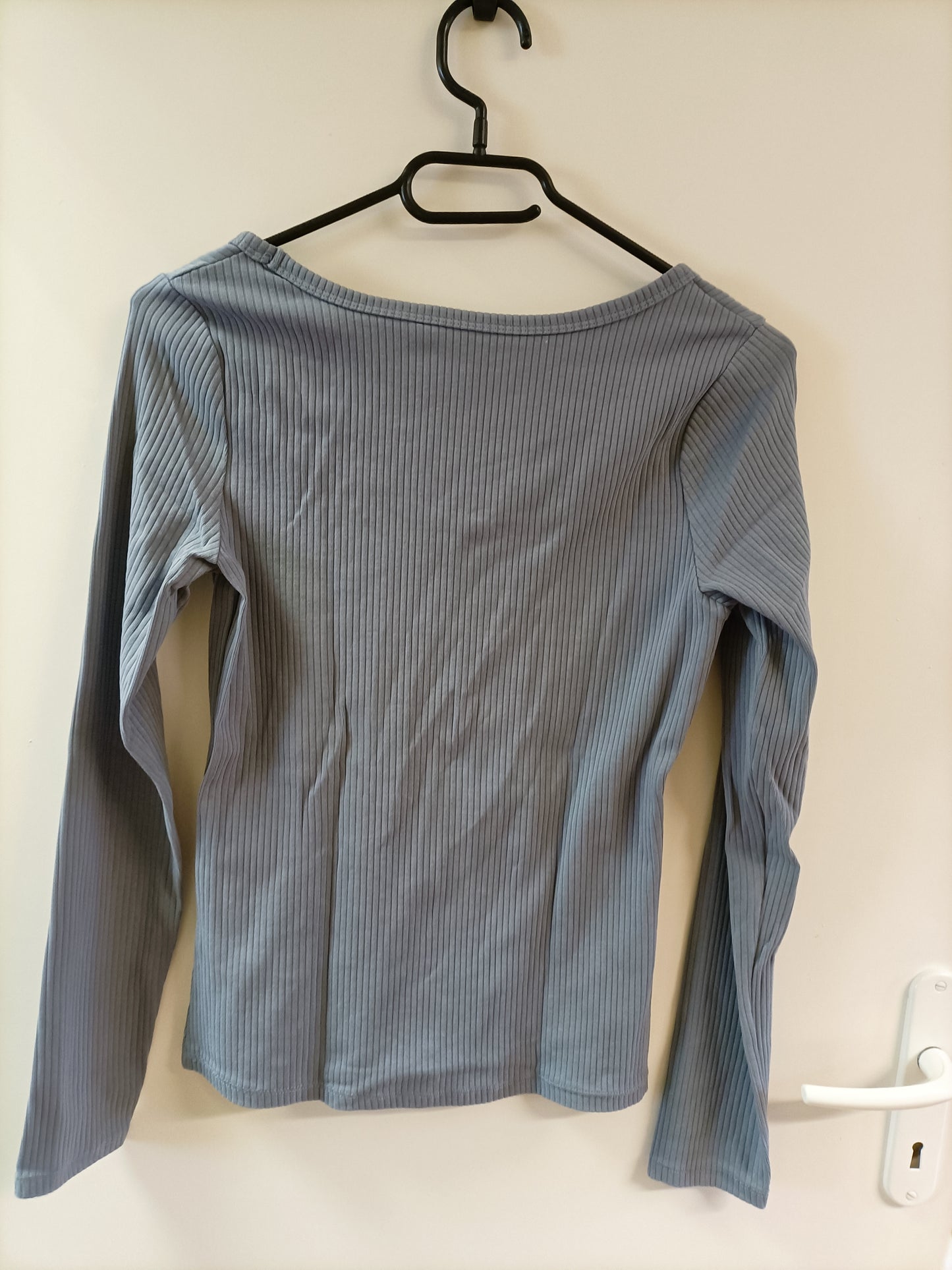 T-shirt manches longues Camaïeu gris Taille S