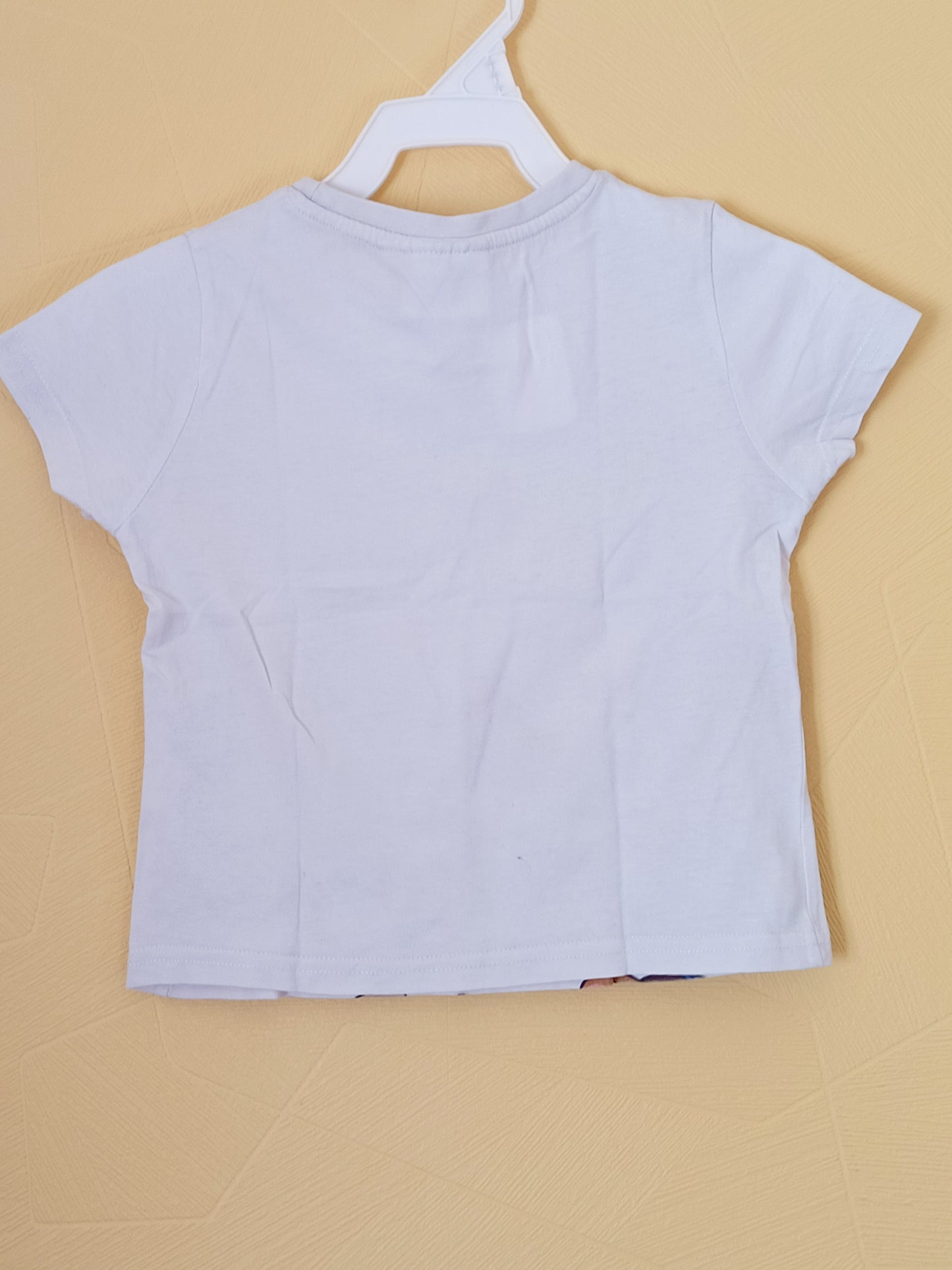 T-shirt Pat Patrouille blanc avec impression Taille 3 Ans