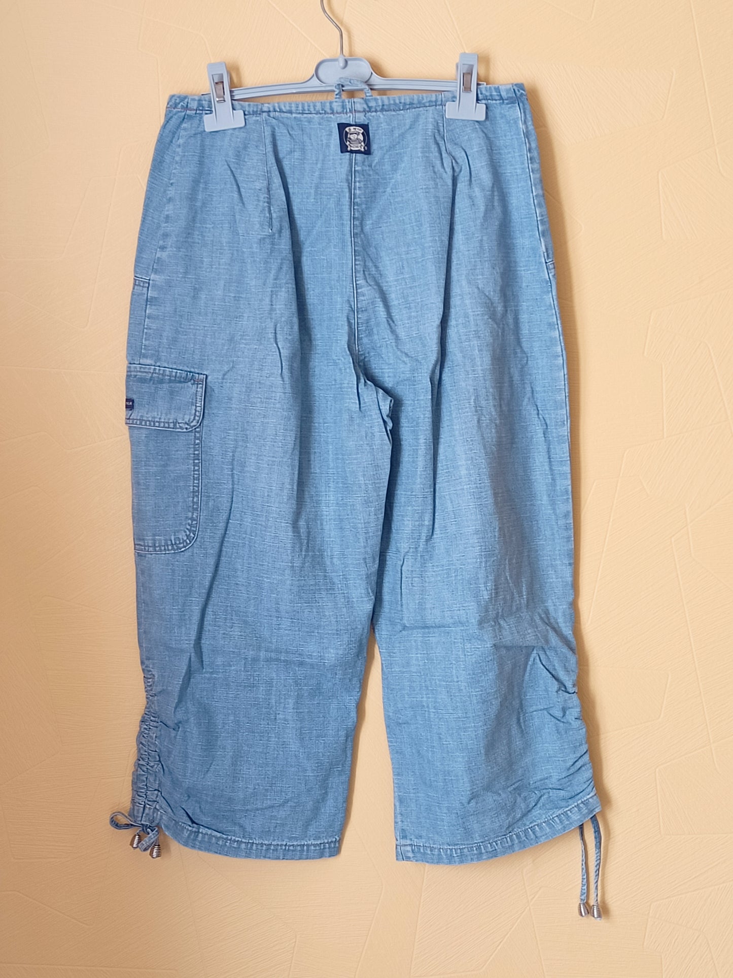 Pantacourt en jeans taille haute Le Petit Baigneur Taille 40