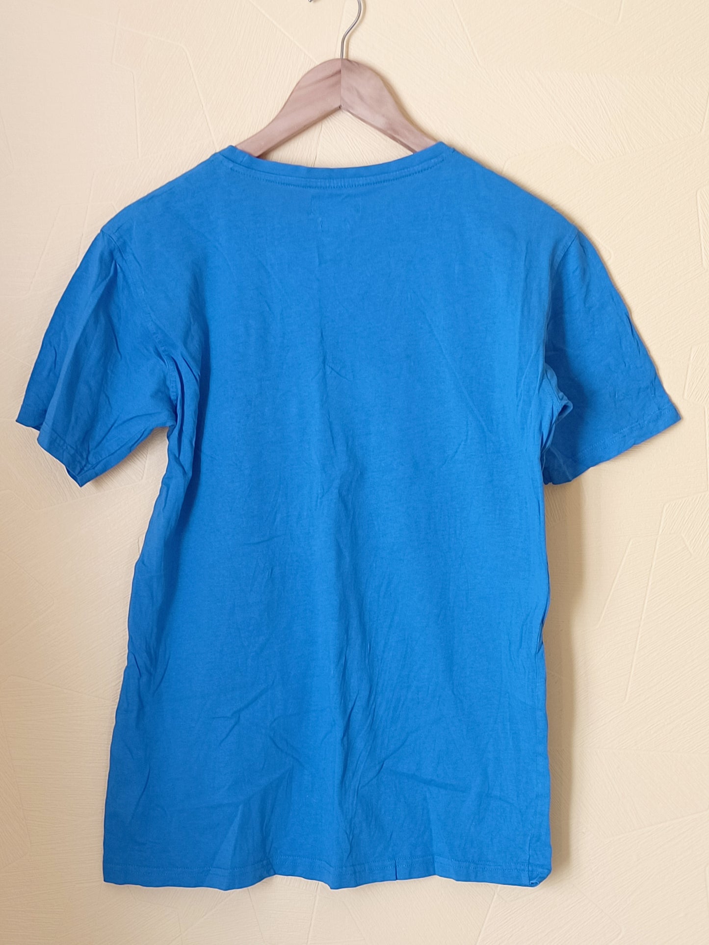 T-shirt T-Traxx bleu avec impression Taille M