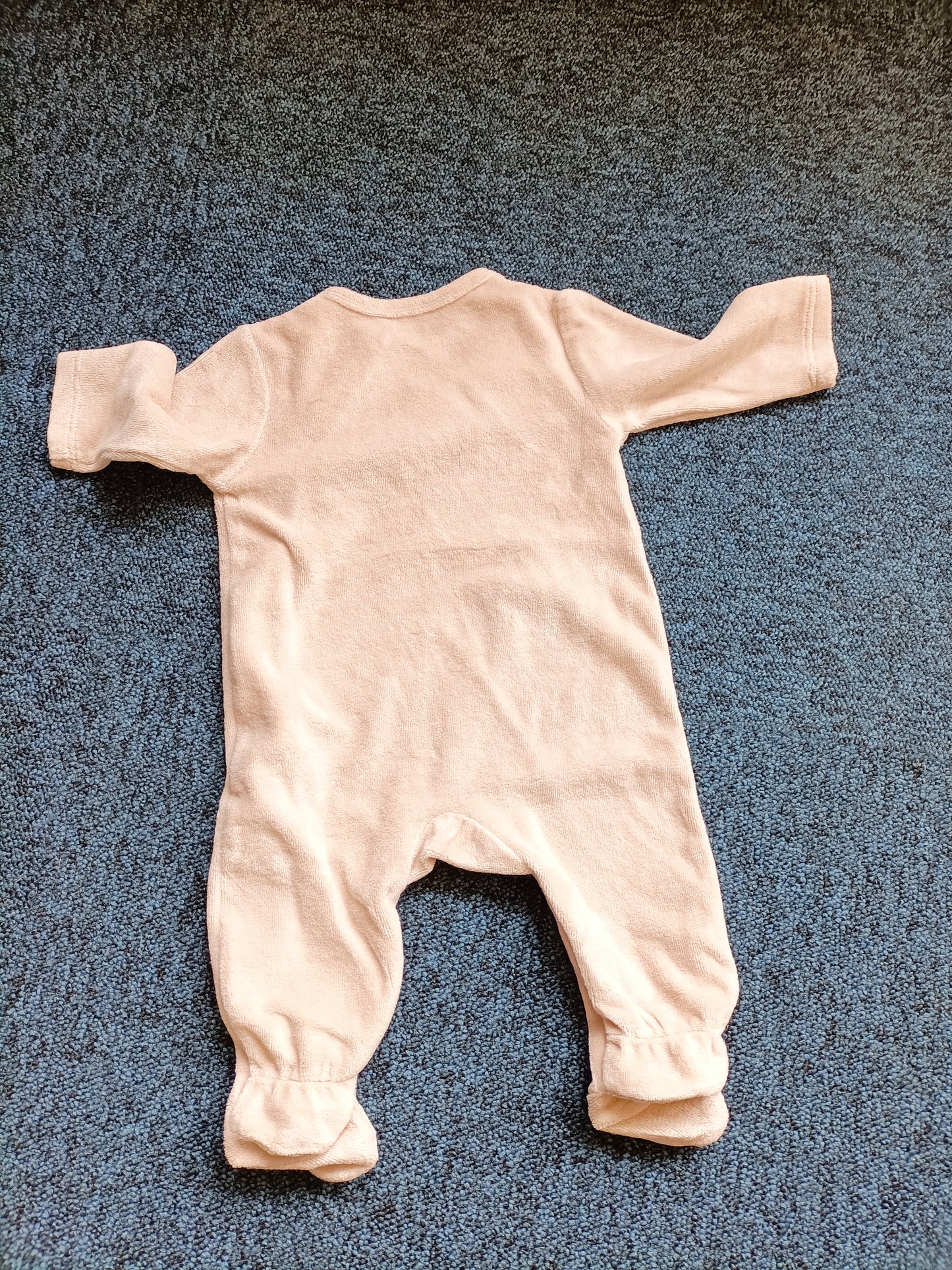 Pyjama velours Disney beige avec impression Taille 3 Mois