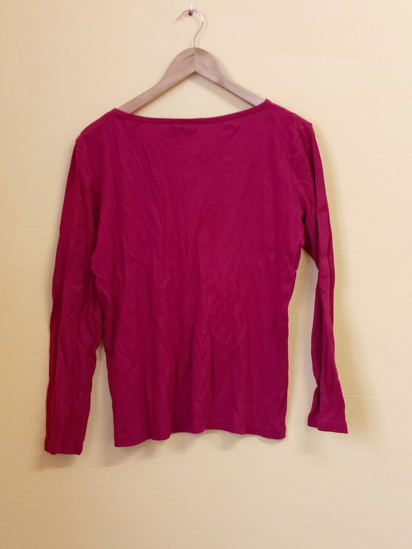 T-shirt manches longues Esmara rouge Taille 46/48