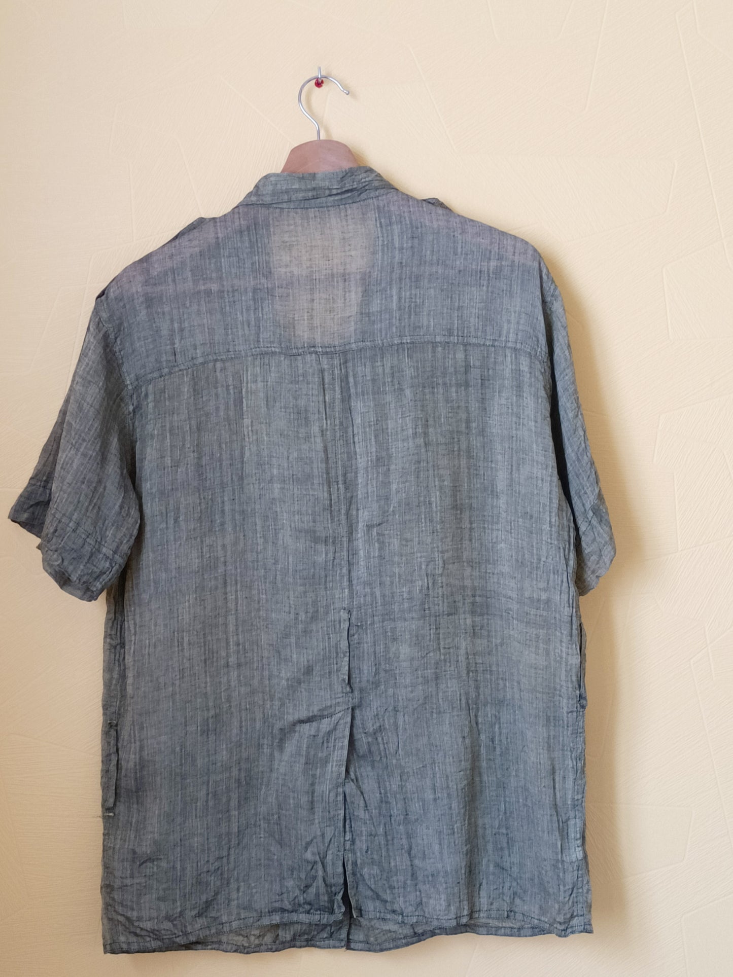 Chemise légère manches courtes Nitya kaki Taille 40