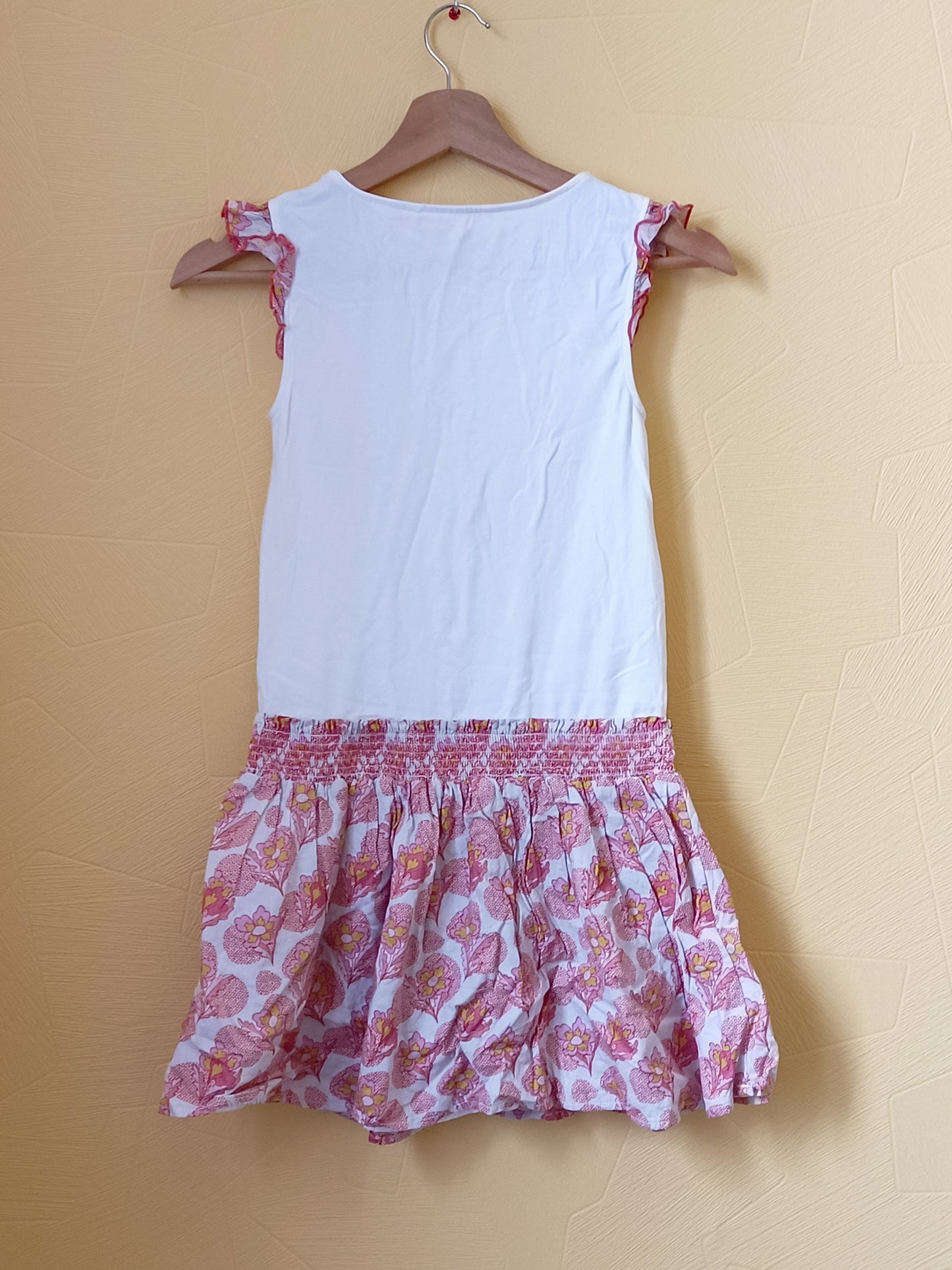 Robe sans manche Orchestra blanche et à motifs Taille 10 Ans