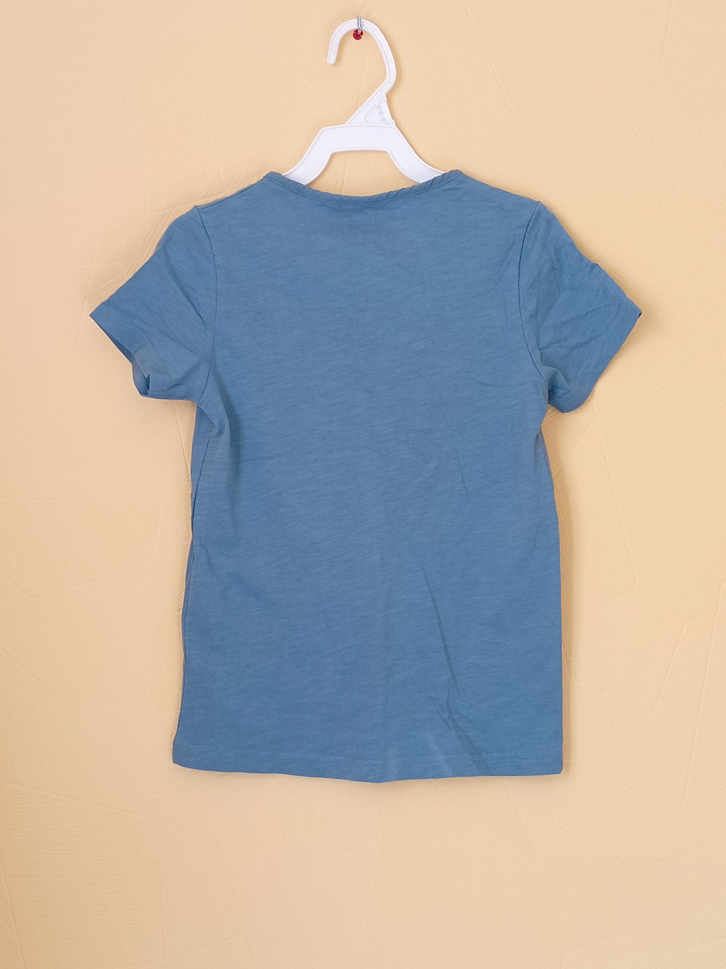 T-shirt Kiabi bleu clair Taille 8 Ans