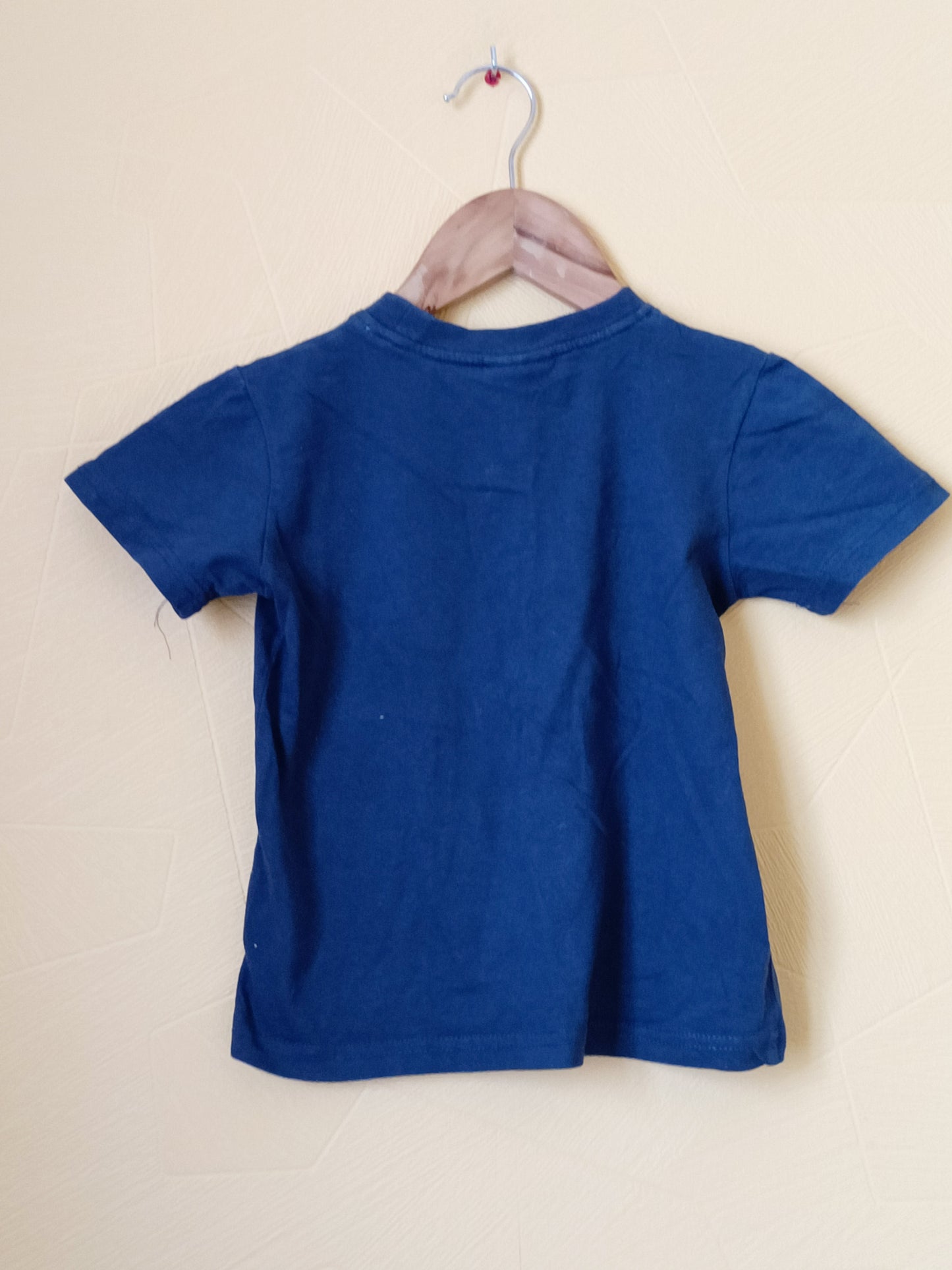 T-shirt Olympique de Marseille bleu marine avec impression Taille 6 Ans