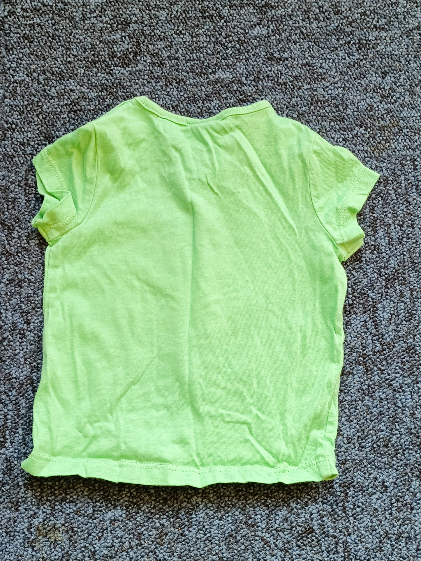 T-shirt Kiabi vert avec impression Taille 3 Mois