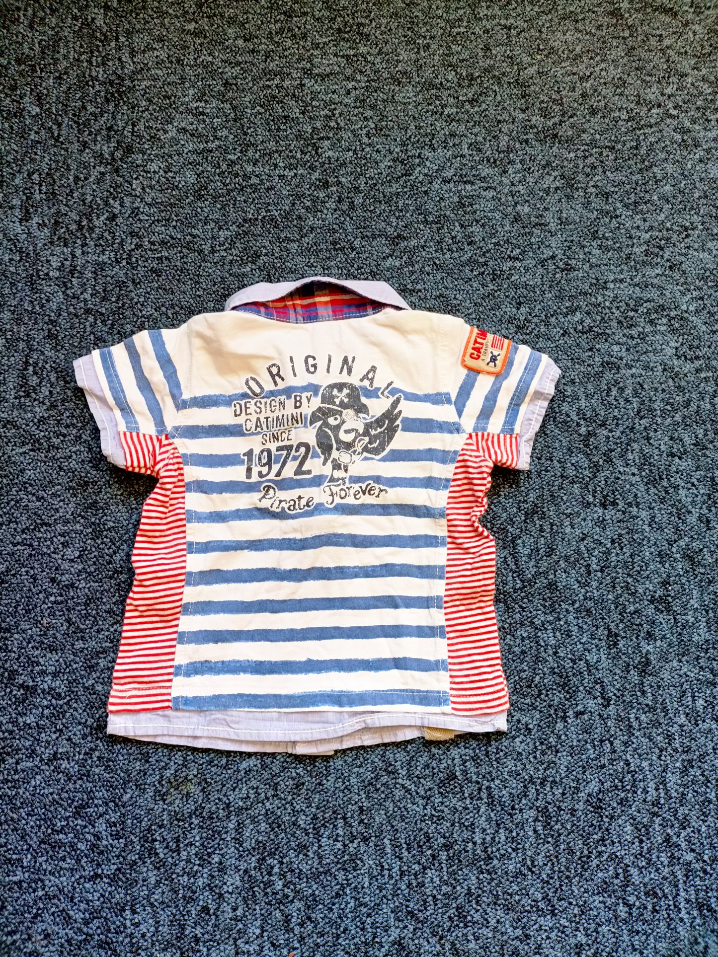 Polo Catimini rayé Taille 6 Mois