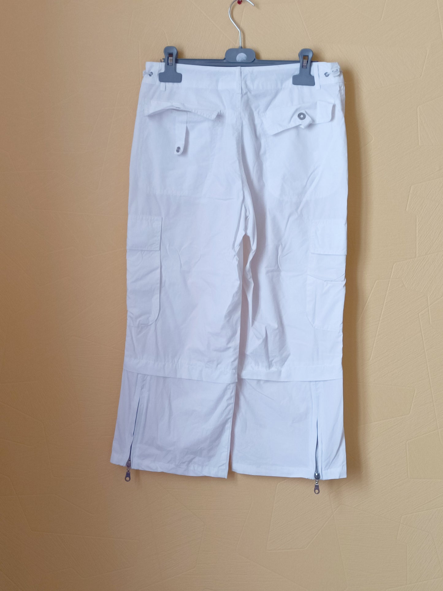 Pantacourt Yuxuan blanc Taille 38