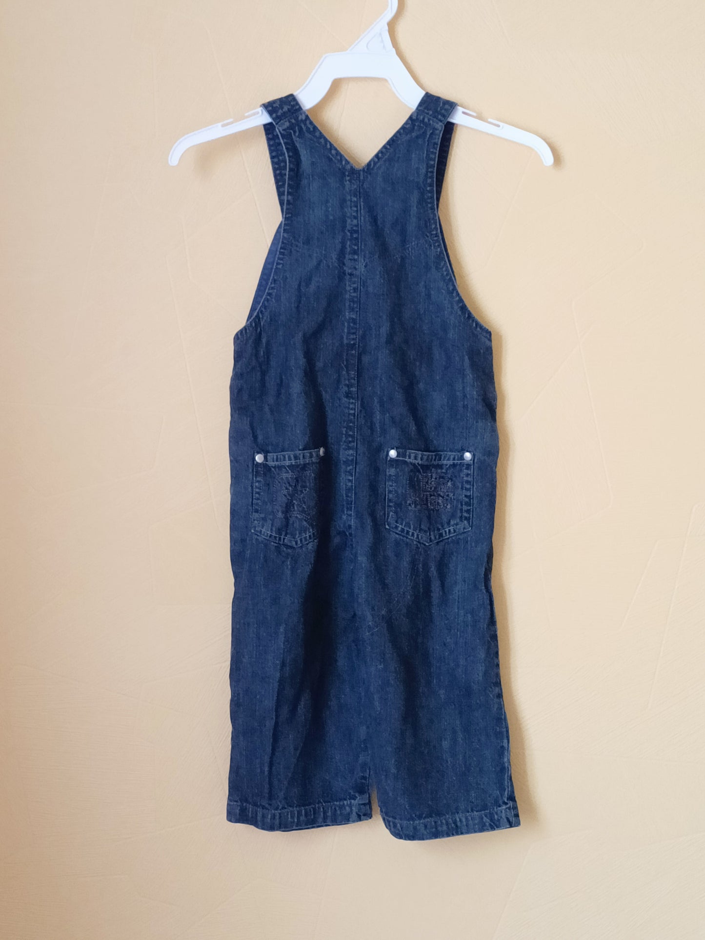 Salopette en jeans Tout Simplement... bleu foncé Taille 18 Mois