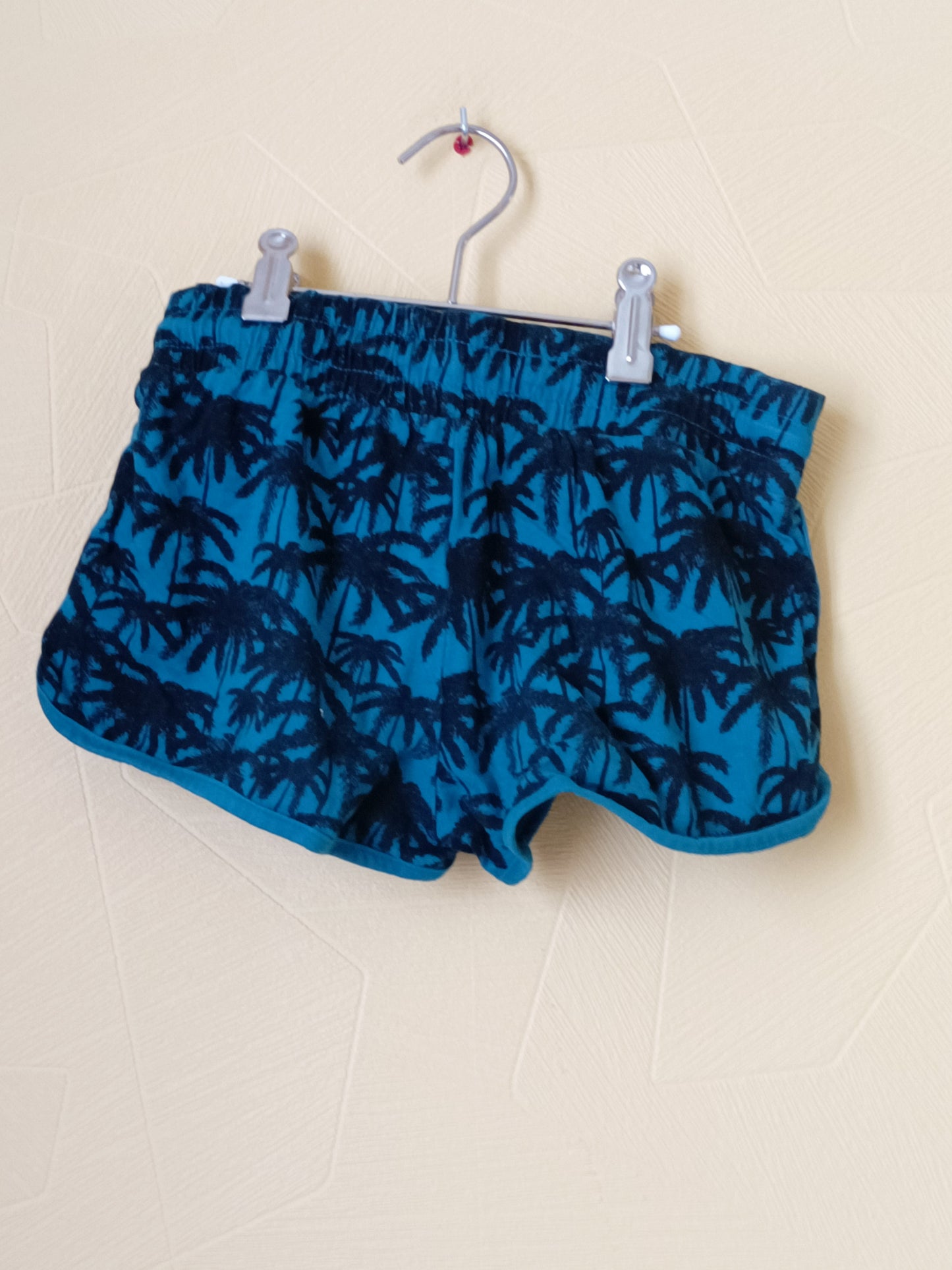 Short Gémo vert motifs palmiers Taille 10 Ans