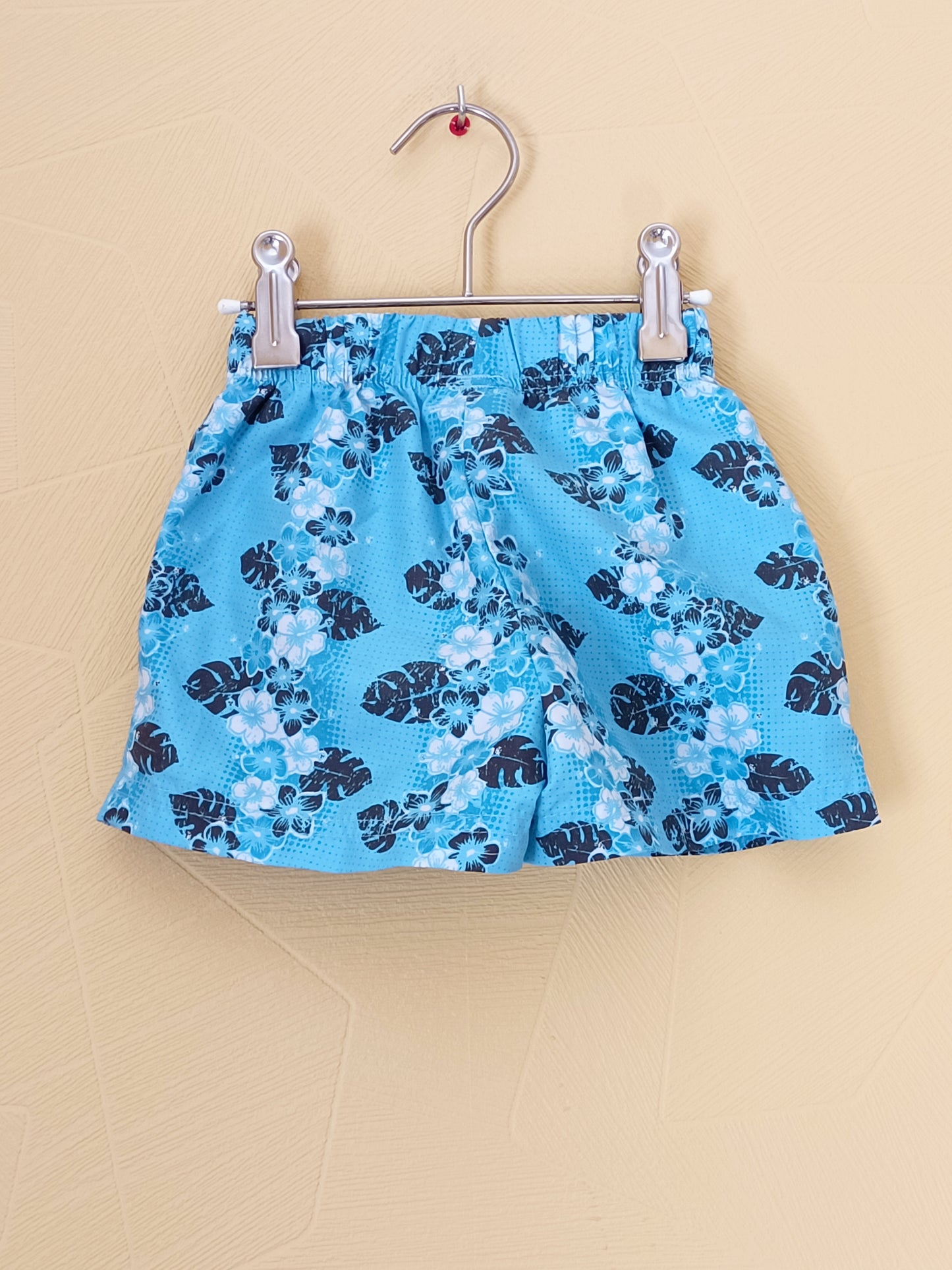 Short de bain Tribord bleu à fleurs Taille 12 Mois
