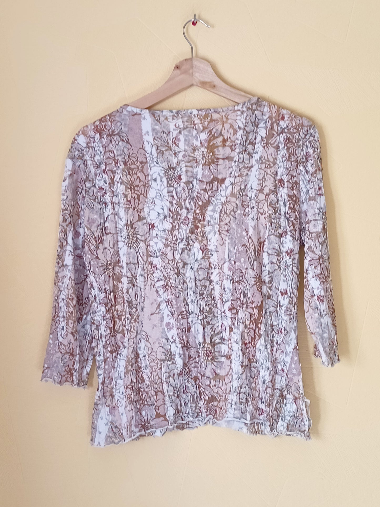 Tunique manches 3/4 imprimée Taille M