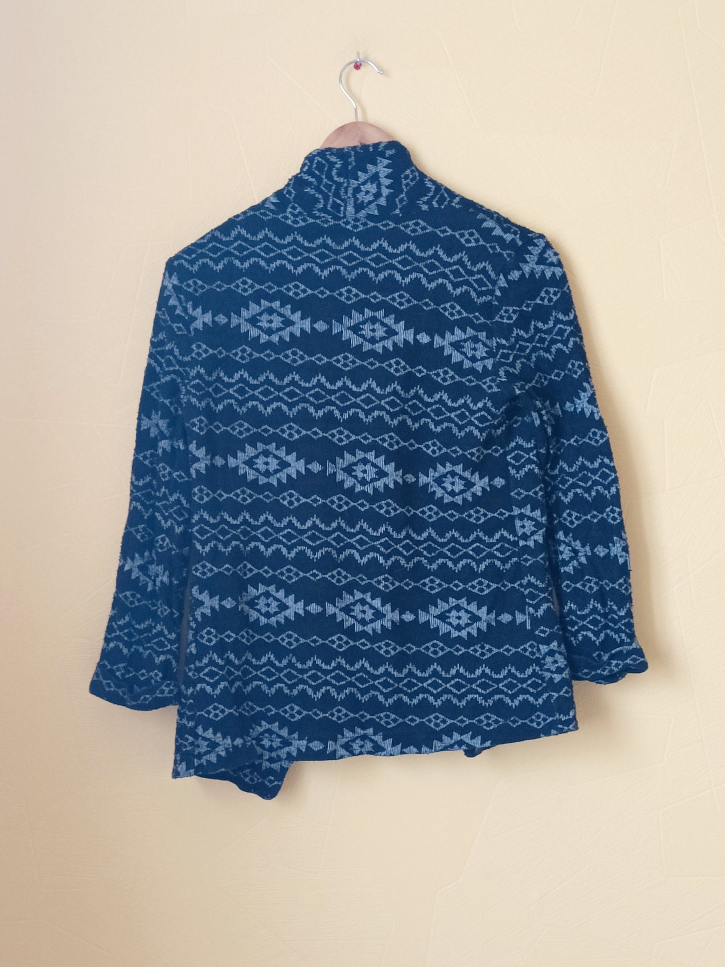 Veste fine Mim noire à motifs blancs Taille M