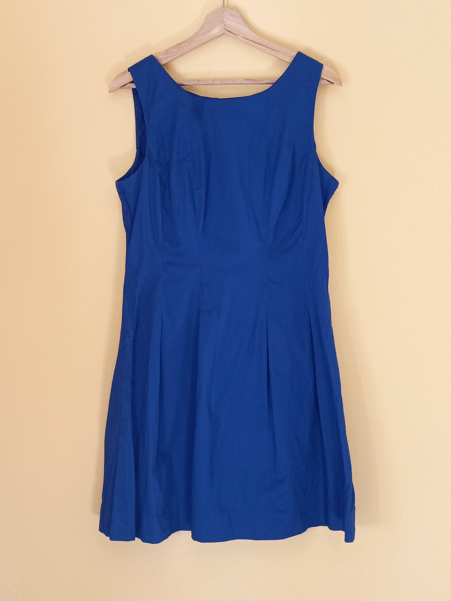 Robe sans manches Camaïeu bleue électrique Taille 42